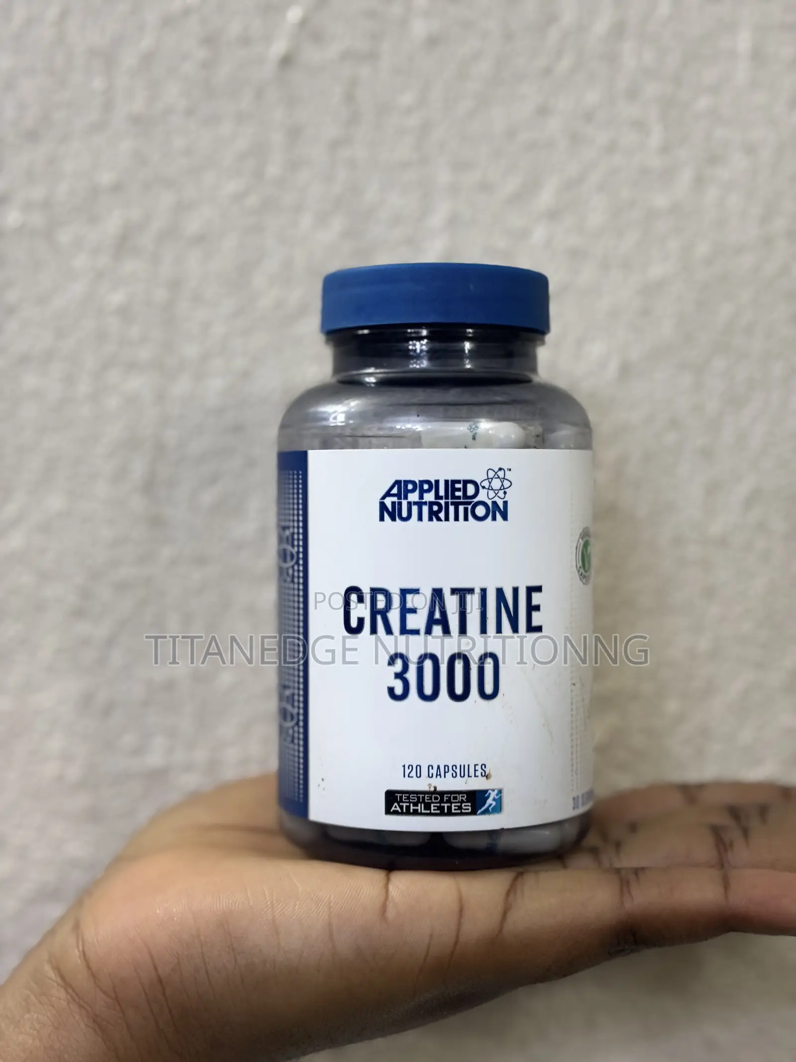Applied Nutrition Creatine Capsules 3000, 120 Capsules
