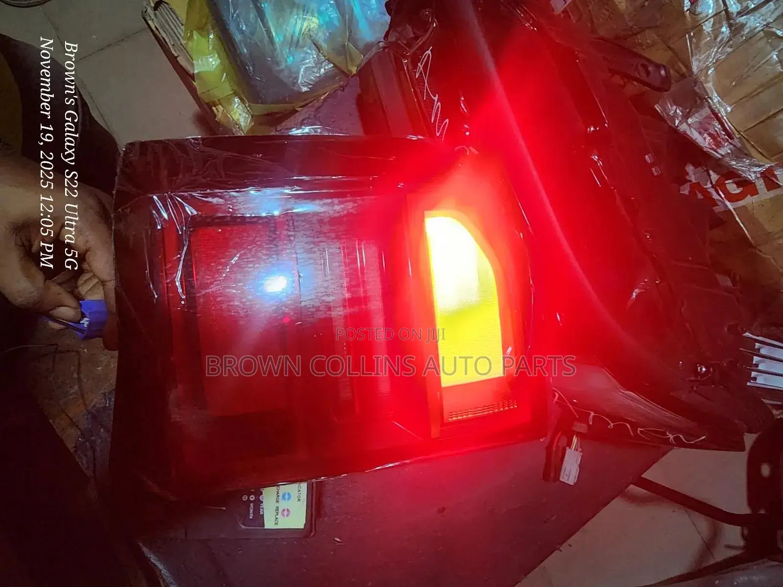Back Rear Lights Toyota Prado 2023-2025