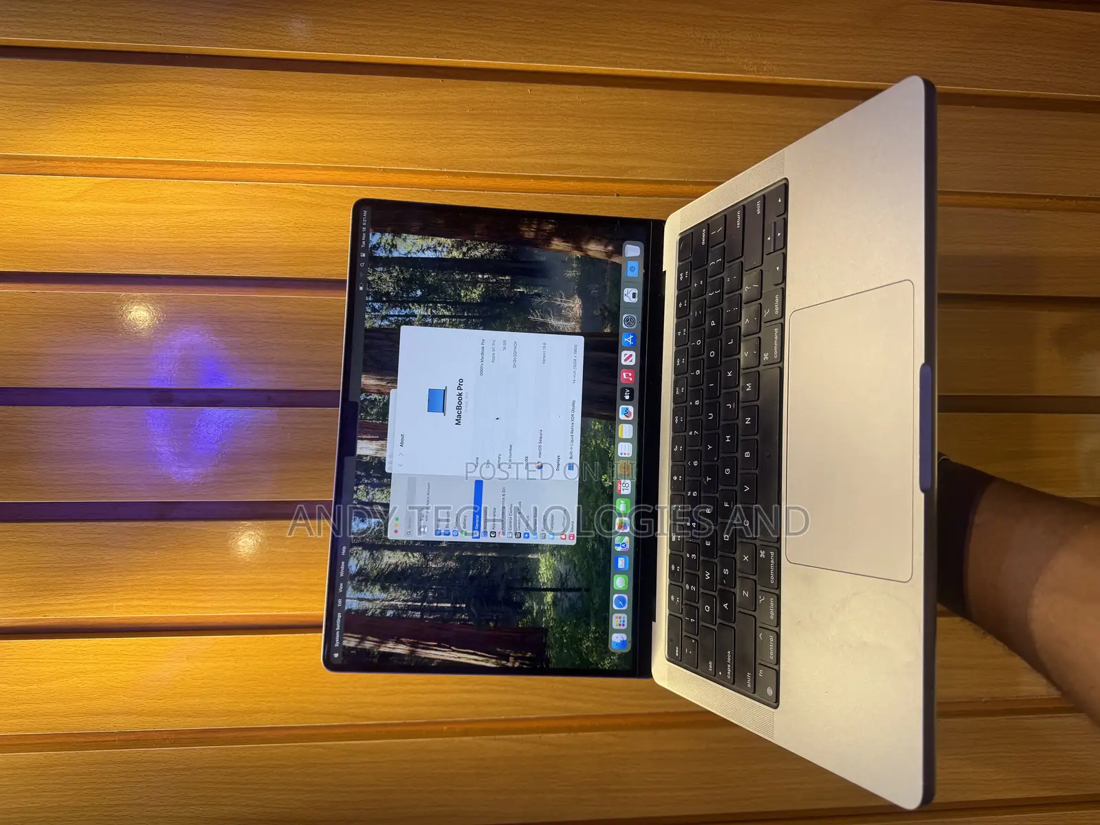Laptop Apple MacBook Pro 2021 M1 16GB Apple M1 Pro HDD+SSD 1T