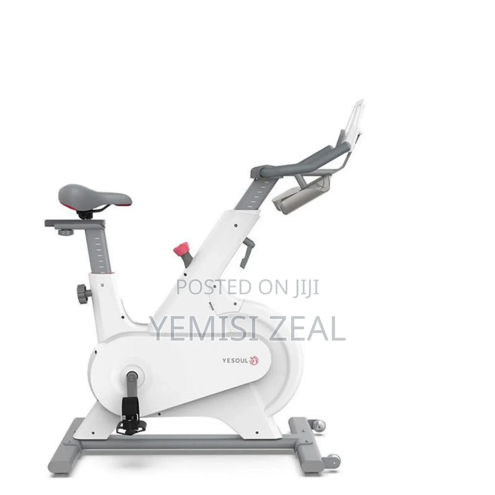 Durable White Fancy Spinning Bike