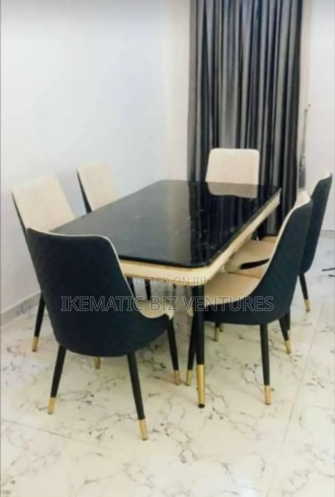 Marble Dining Table With 6 Chairs