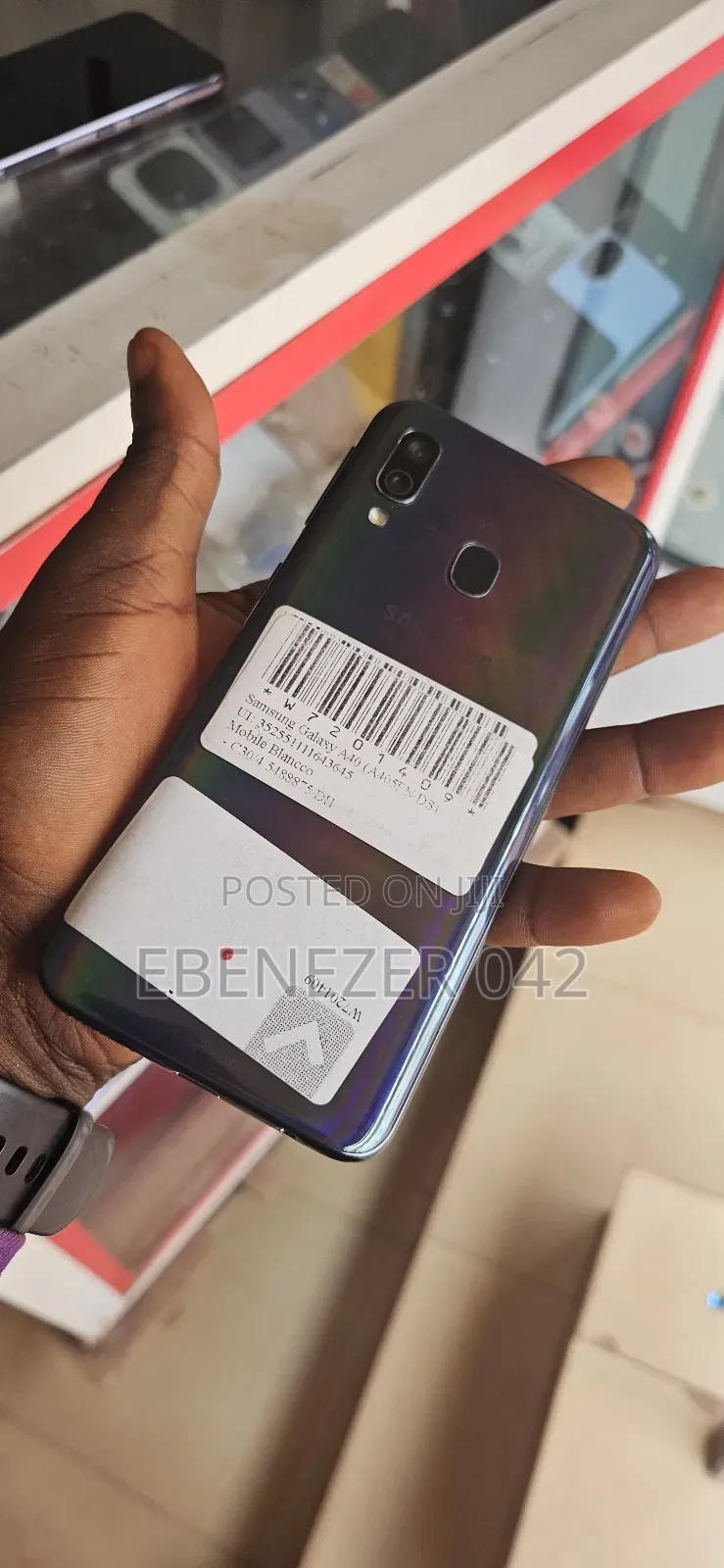 Samsung Galaxy A40 64 GB Black