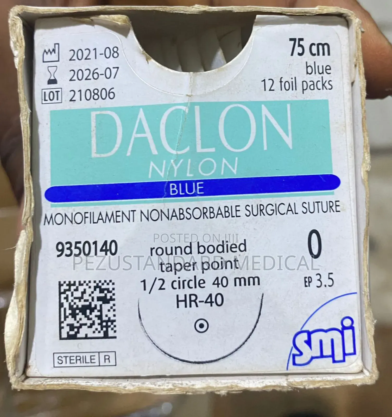 Smi Brand - Nylon Sutures