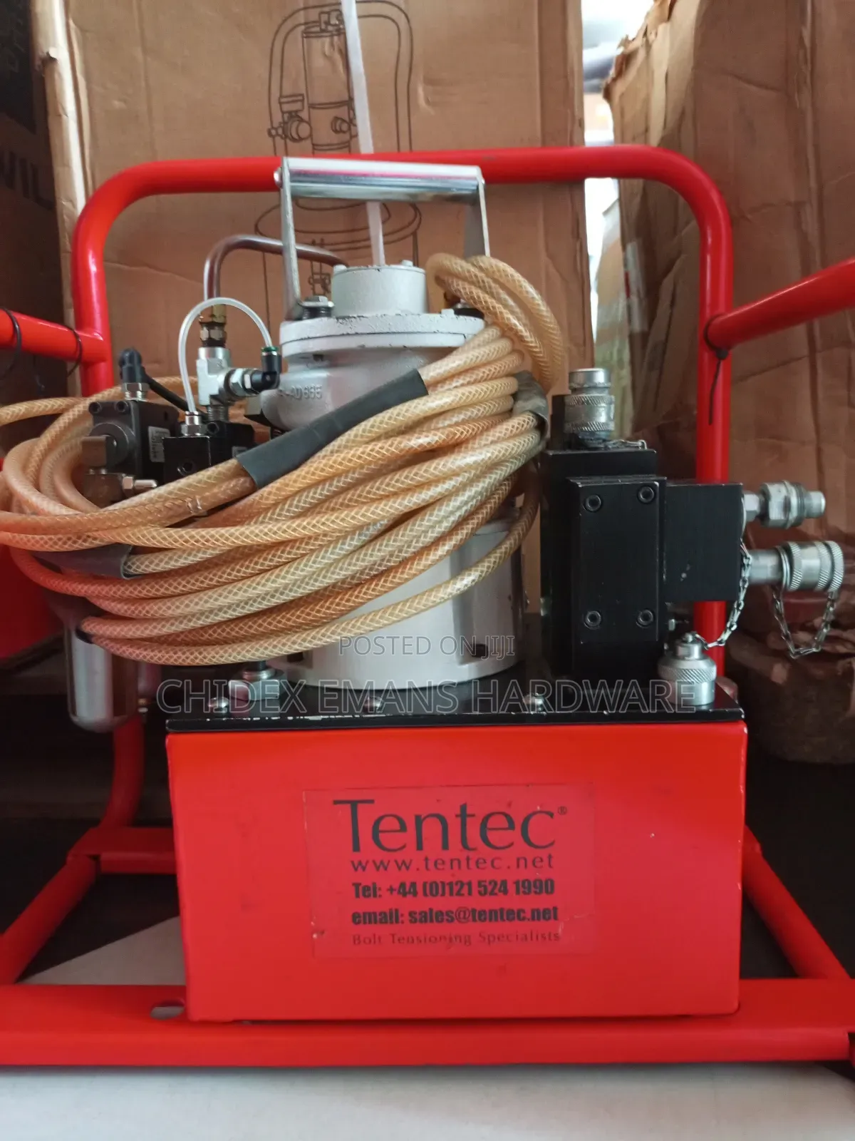 Tentec Air Operated Hydraulic Pump (For Hire Sale)