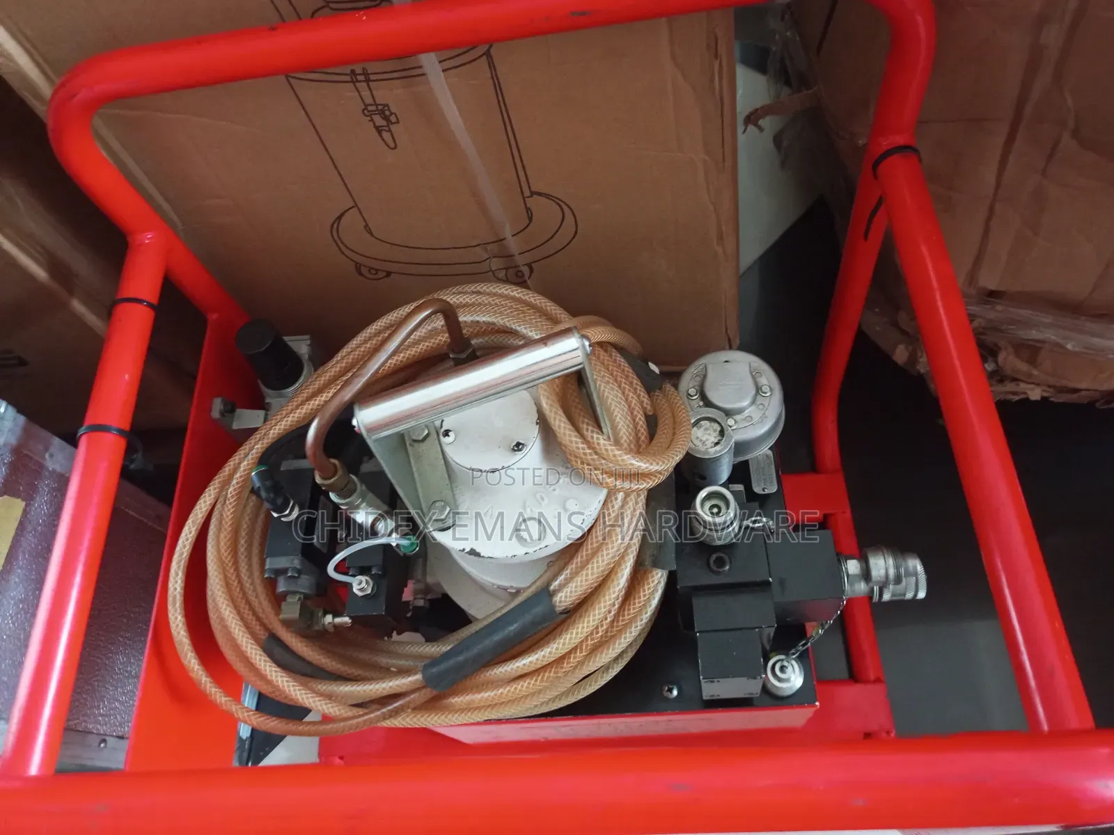 Tentec Air Operated Hydraulic Pump (For Hire Sale)