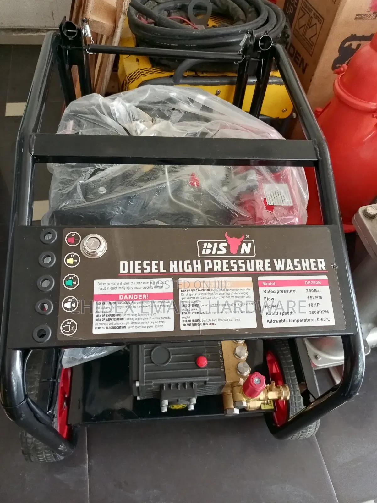 Bison Brand Diesel High Pressure Washer