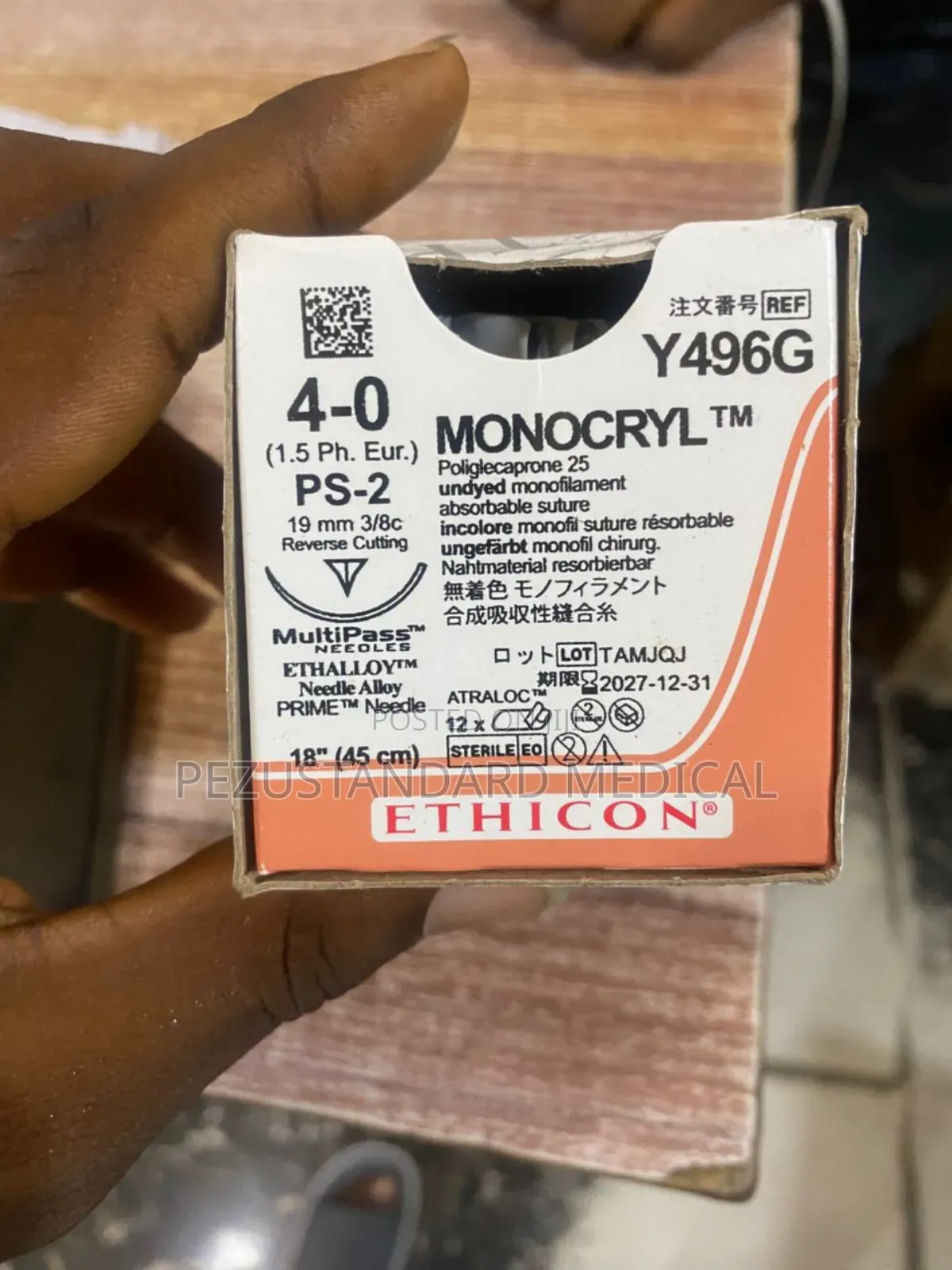 Ethicon - Monocryl Sutures