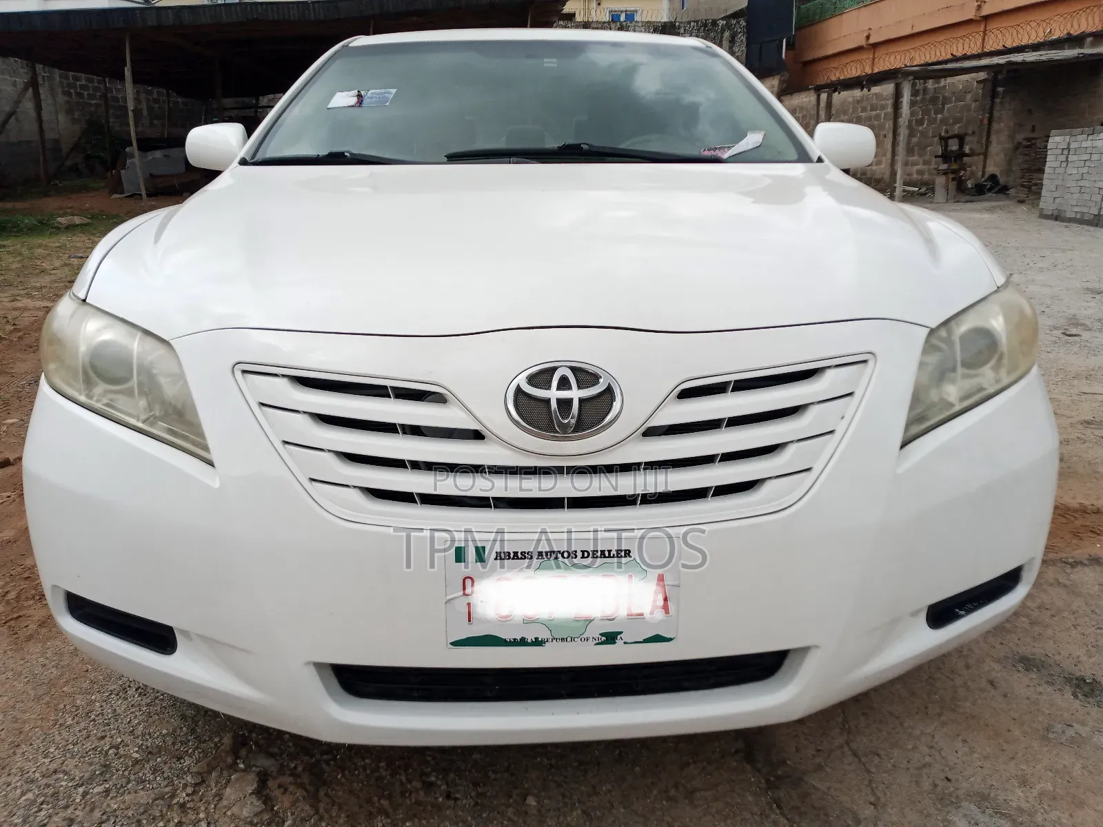 Toyota Camry 2.4 LE 2008 White