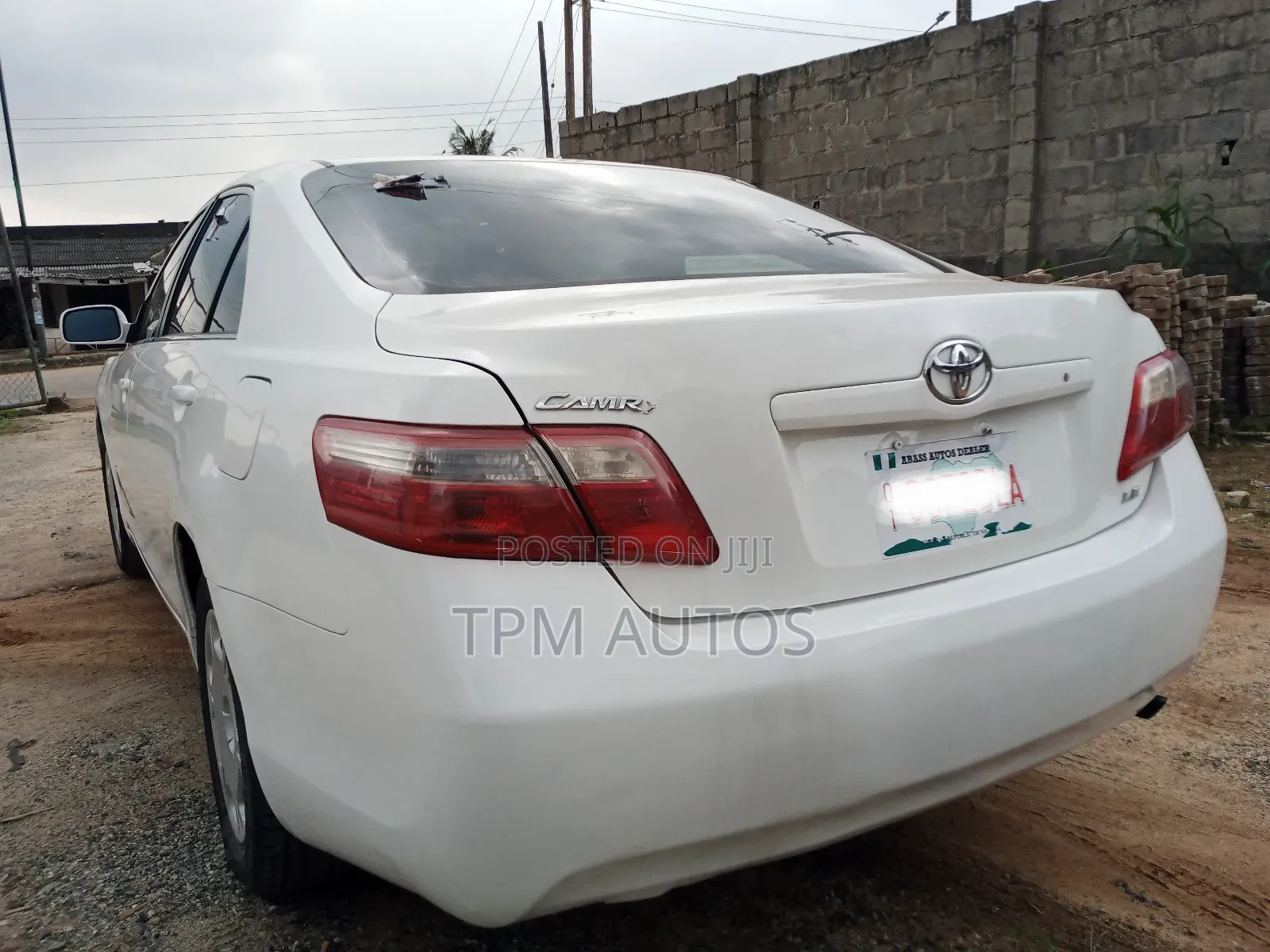 Toyota Camry 2.4 LE 2008 White