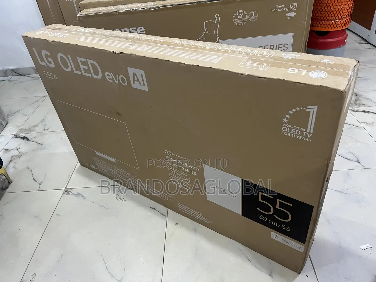 Lg 55" Oled 55c46la With Ultra-Thin Premium Body Design