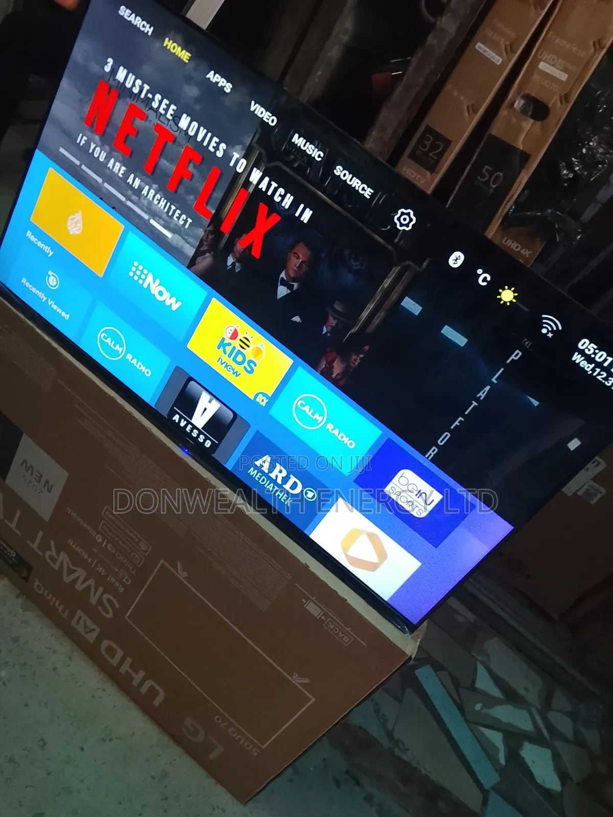 New Of 50"Inches Lg Tv, New One  With Warranty