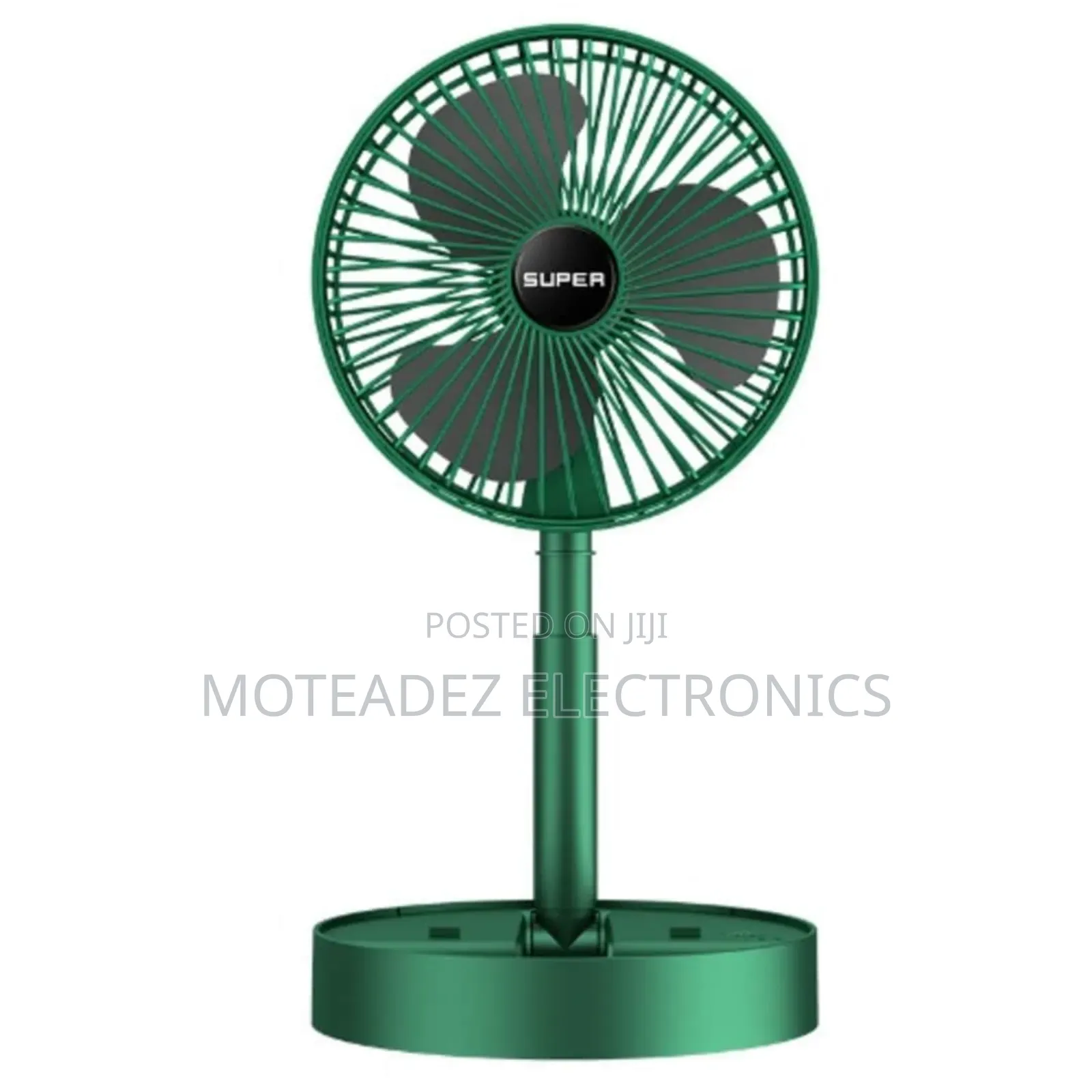 Super High Quality Foldable Adjustable Rechargeable Portable Fan