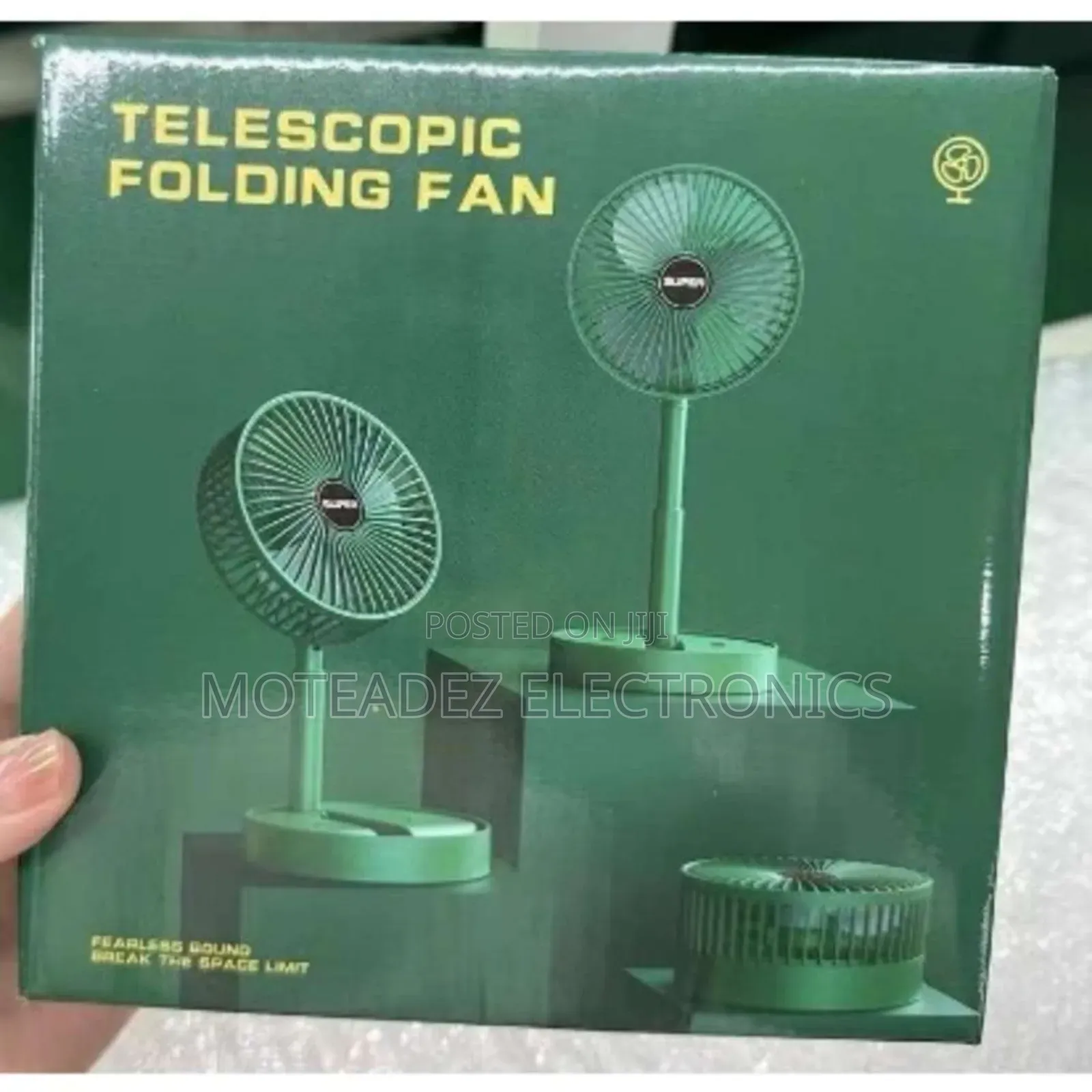Super High Quality Foldable Adjustable Rechargeable Portable Fan