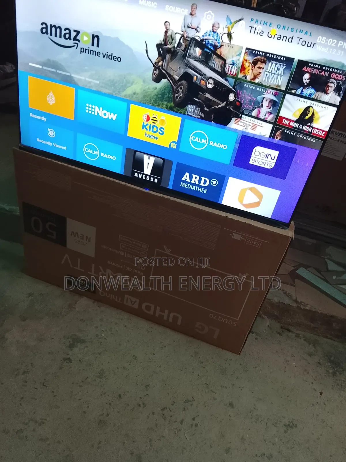 50inches Smart Lg Tv, Available For Delivery