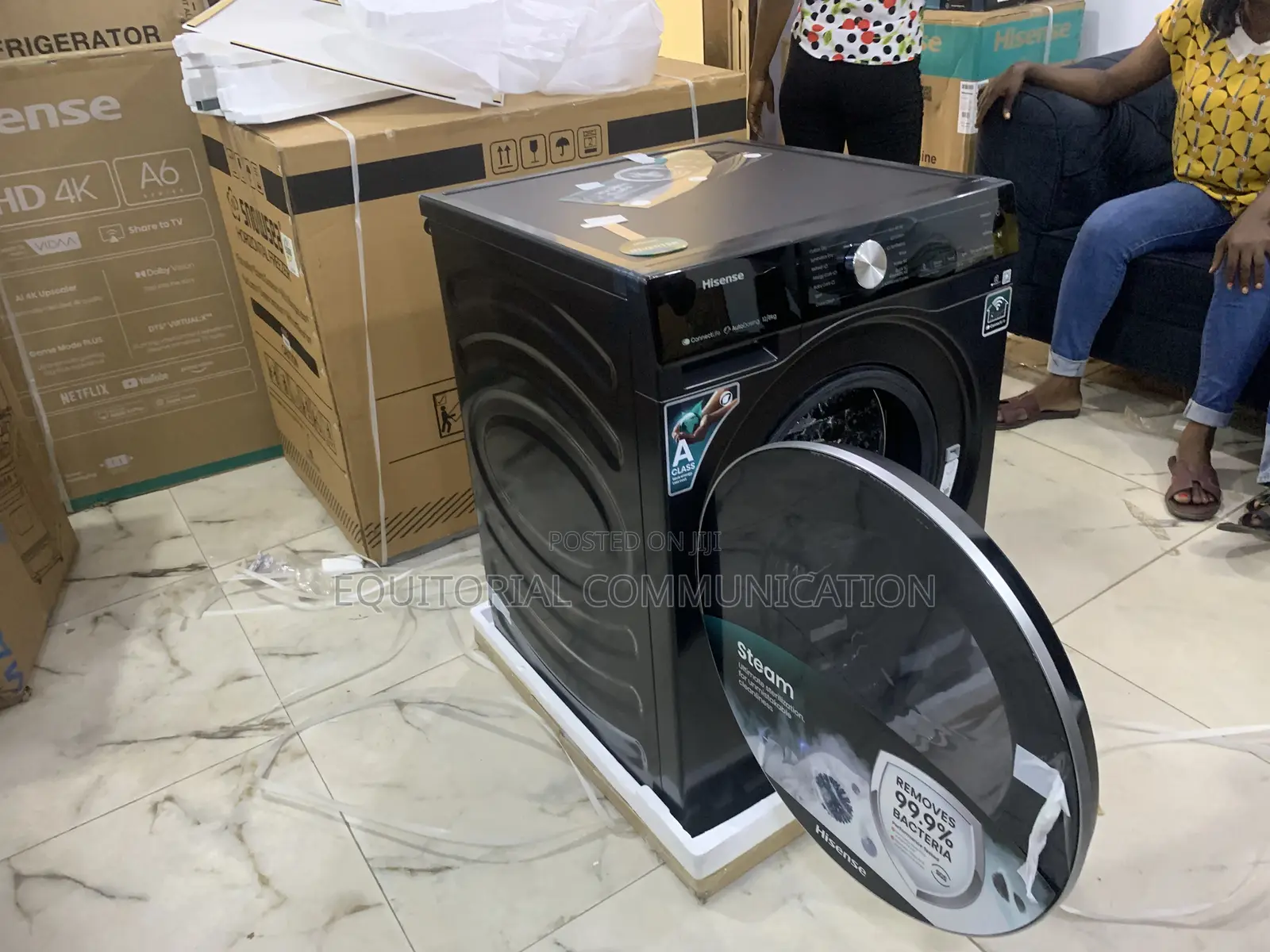 Hisense Wd5s124sbb 12kg Washer Dryer – Efficient Washing Fast Drying