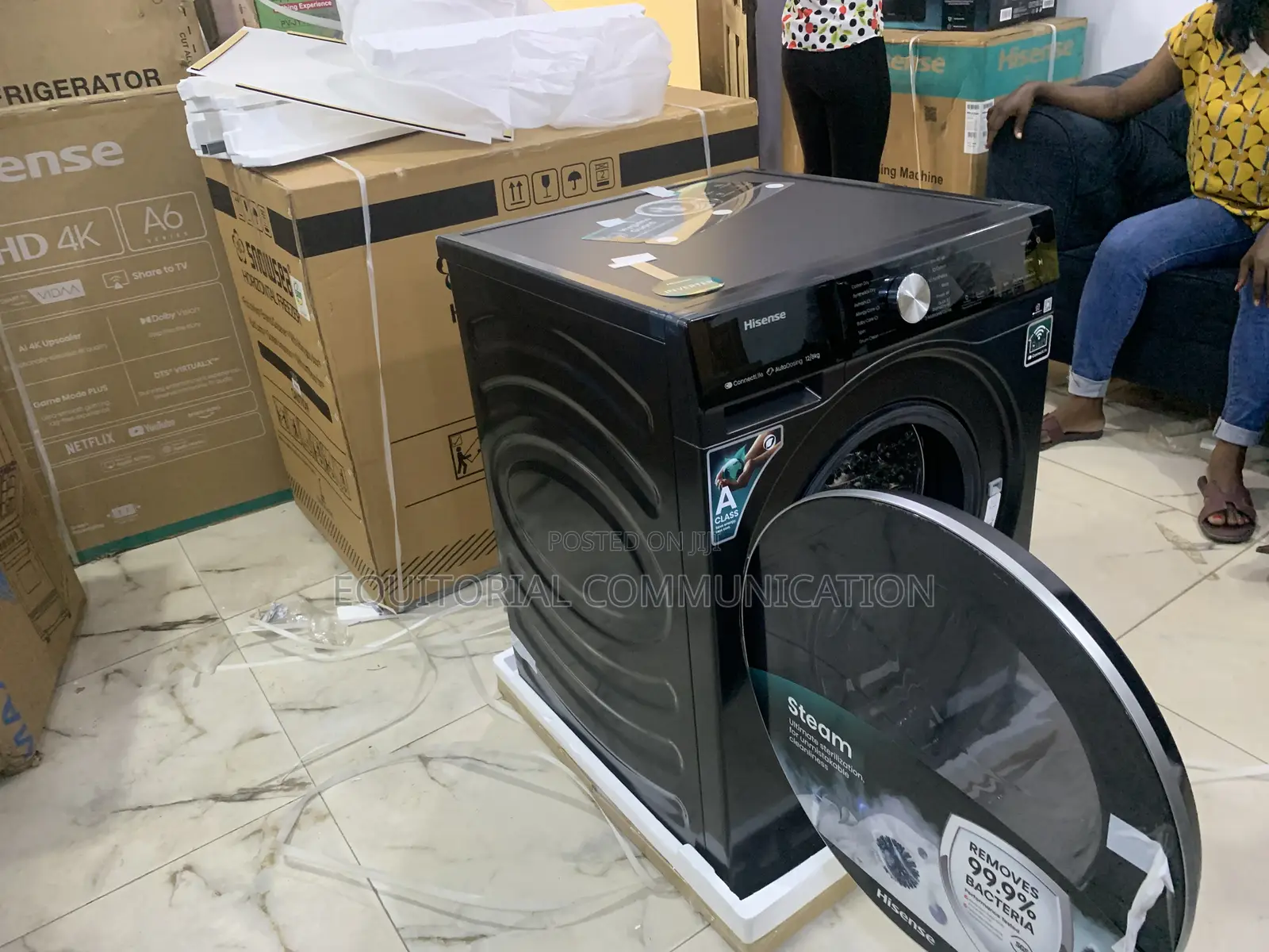 Hisense 12kg Washer Dryer Combo – Premium Wd5s124sbb Model