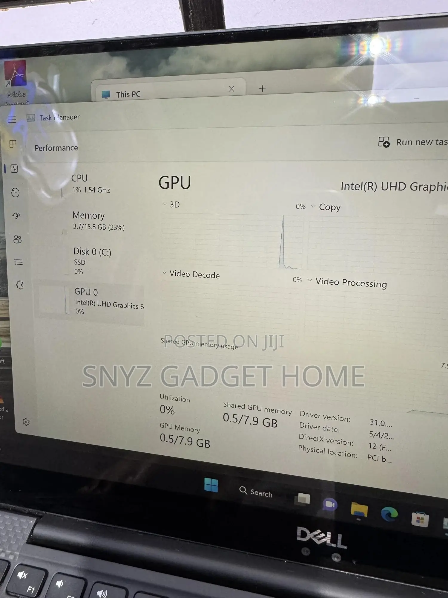 Laptop Dell XPS 13 9370 16GB Intel Core I7 SSD 512GB