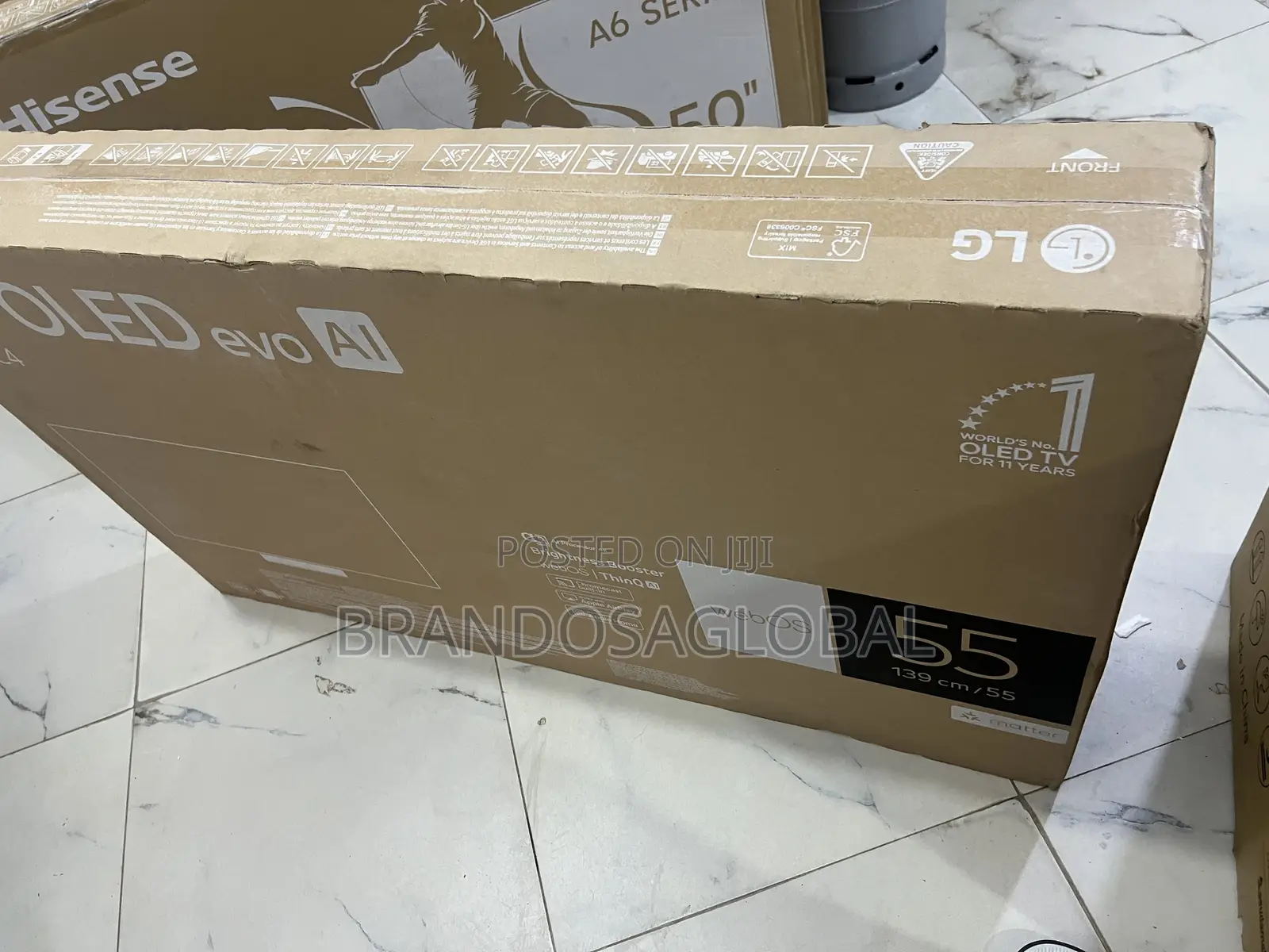 Lg 55" Oled Tv 55c46la With Energy-Saving Display Tech