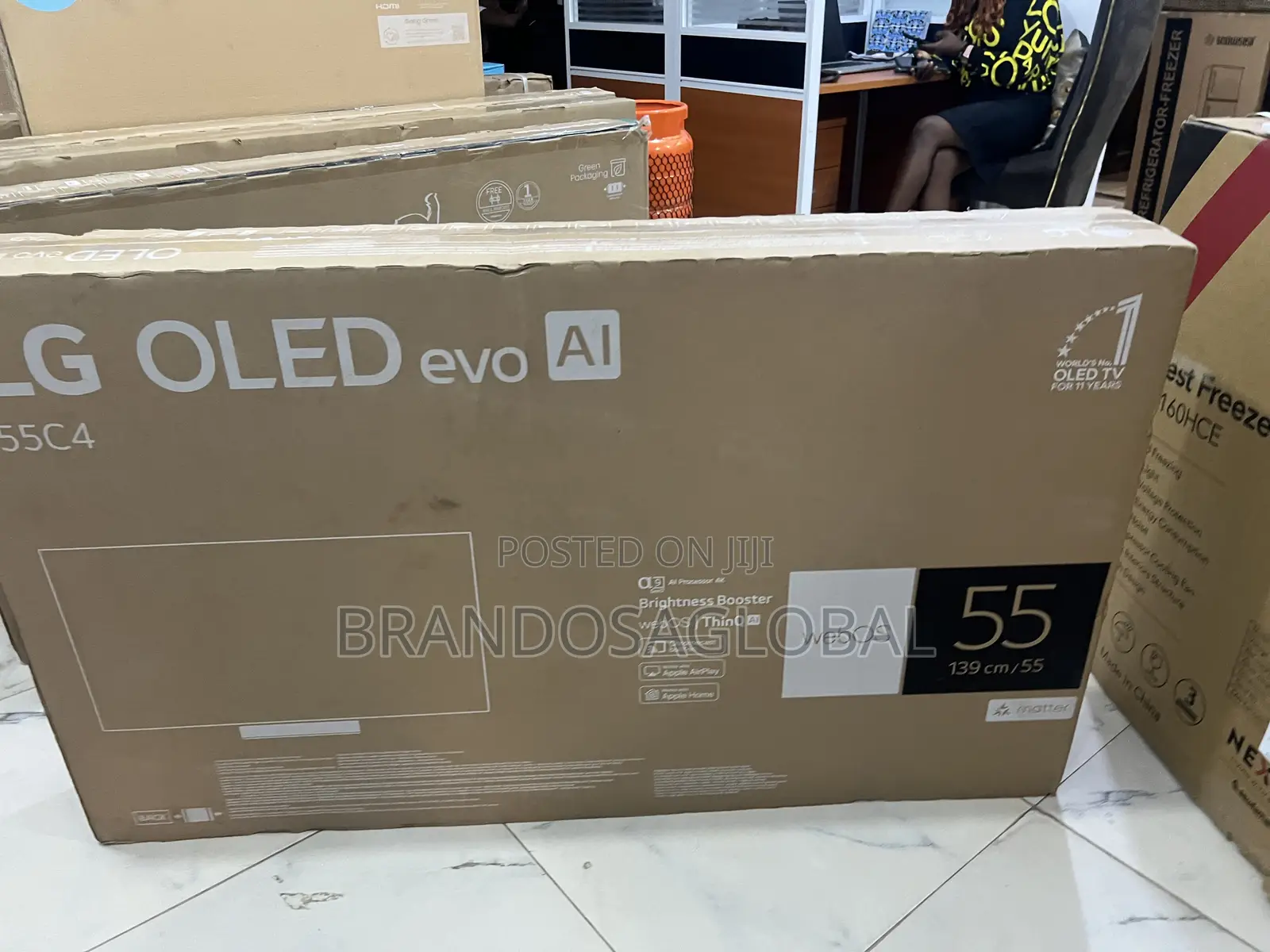 Lg 55" Oled Smart Tv 55c46la With Smart Home Integration