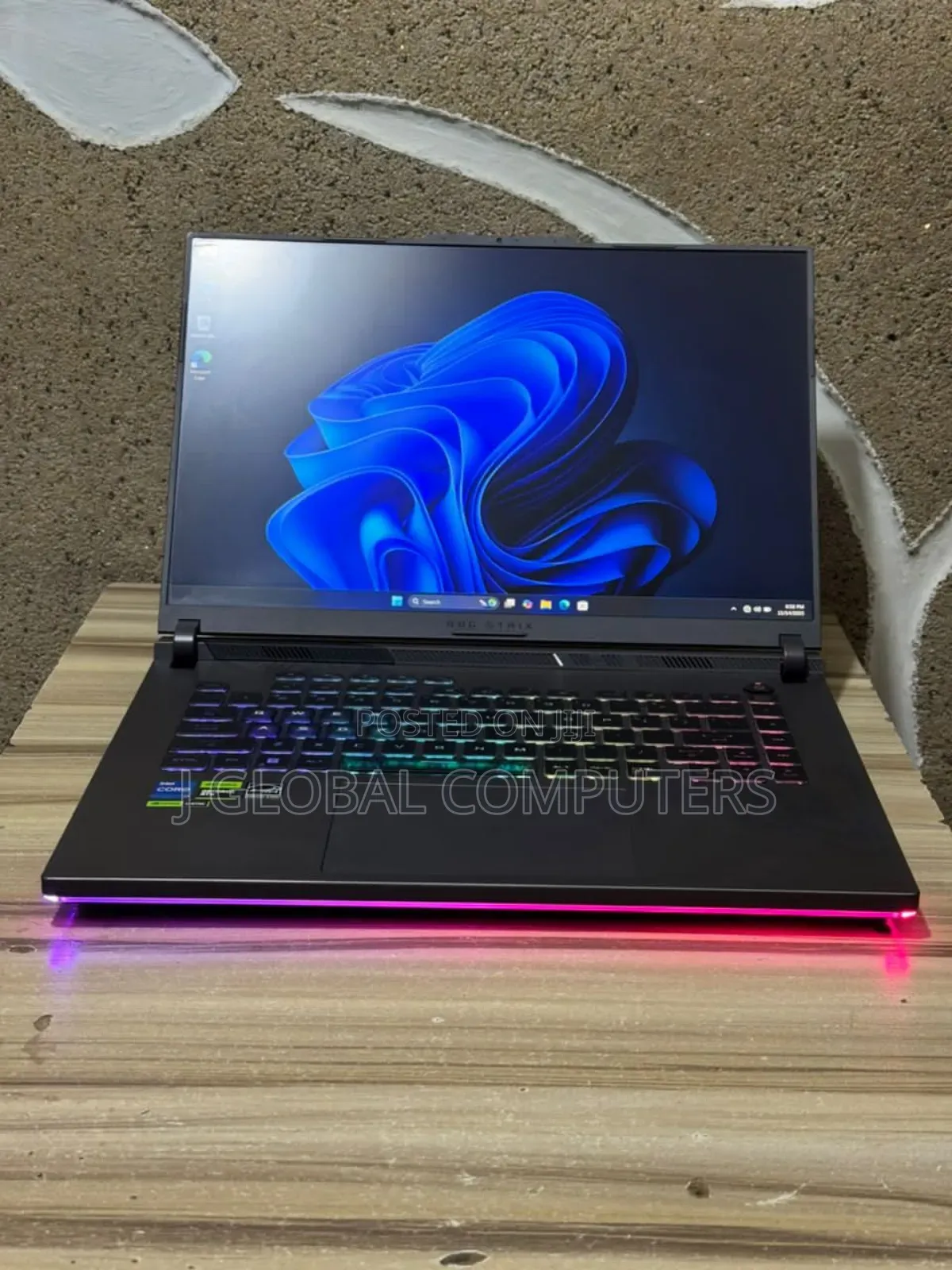 New Laptop Asus ROG Strix G16 G614 16GB Intel Core I7 SSD 1T