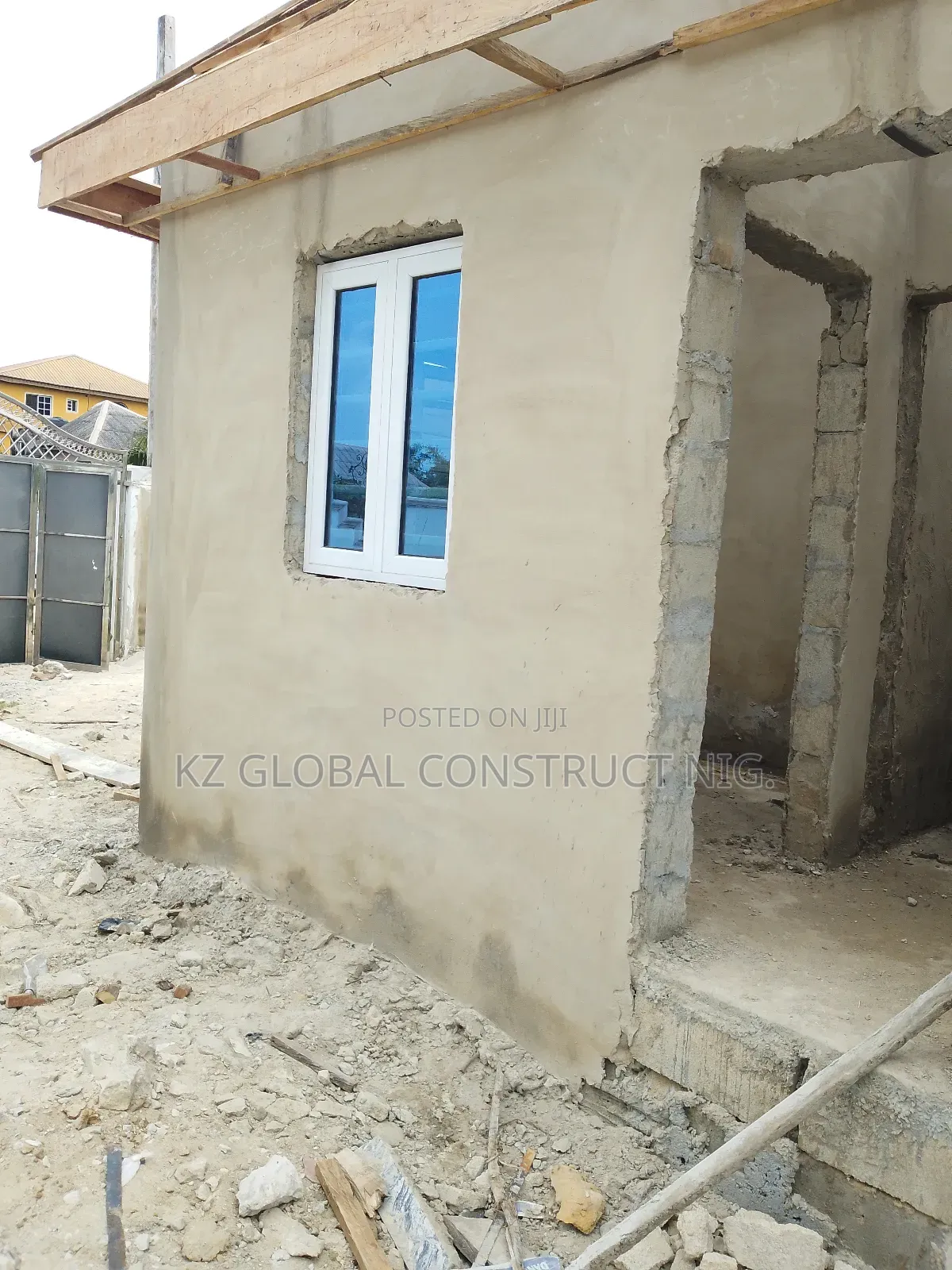 Aluminum Casement Window With Burglary and Net