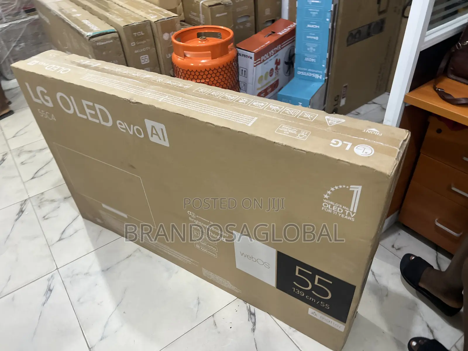 . Lg 55c46la Oled Smart Tv 55" With Improved Sound Sync