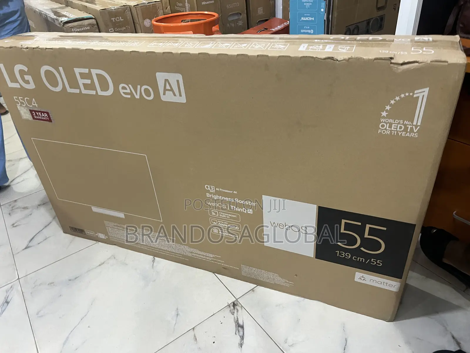 Lg 55" Oled 55c46la With Realistic Shadow Detail