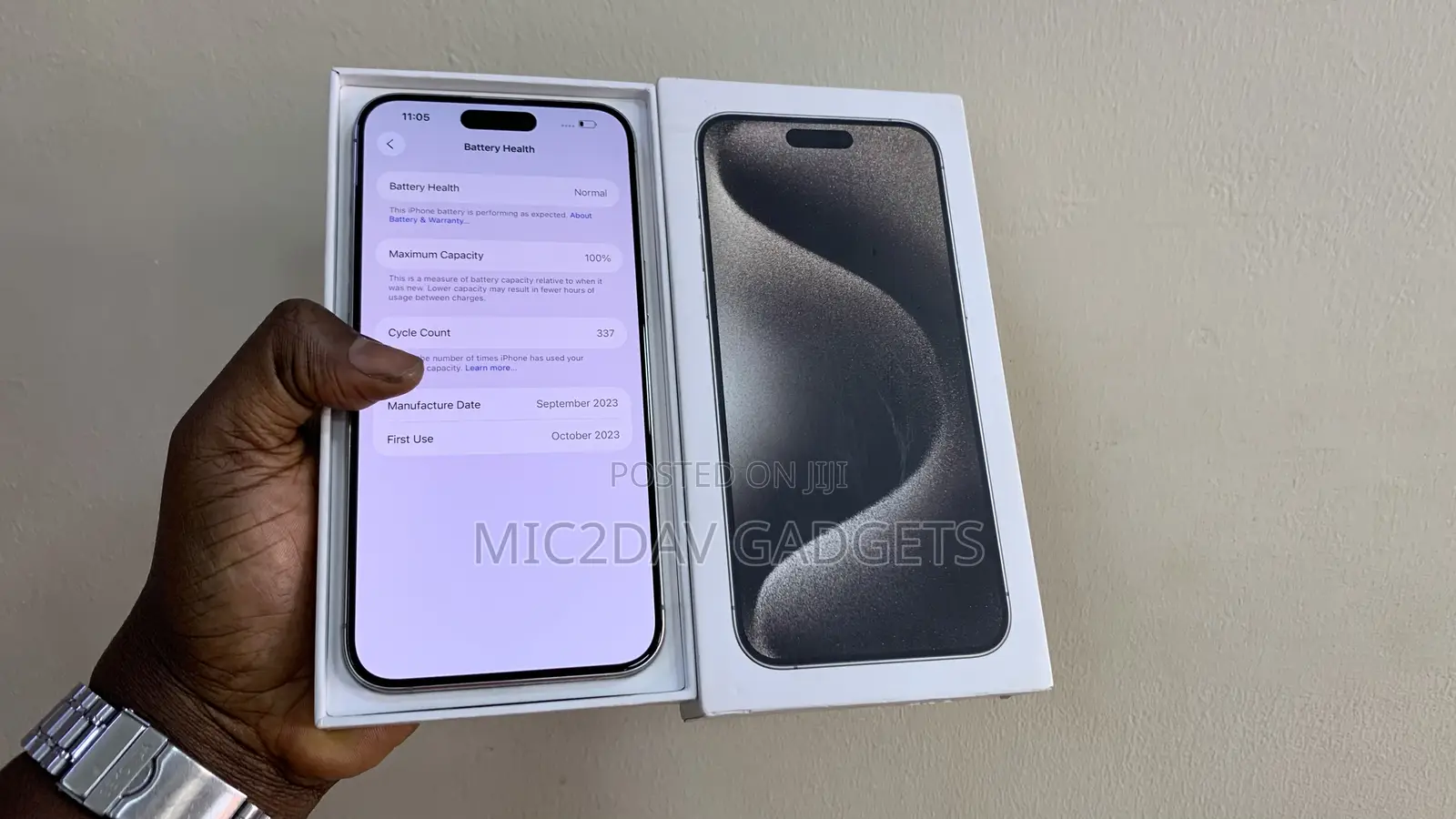 Apple iPhone 15 Pro Max 256 GB Silver