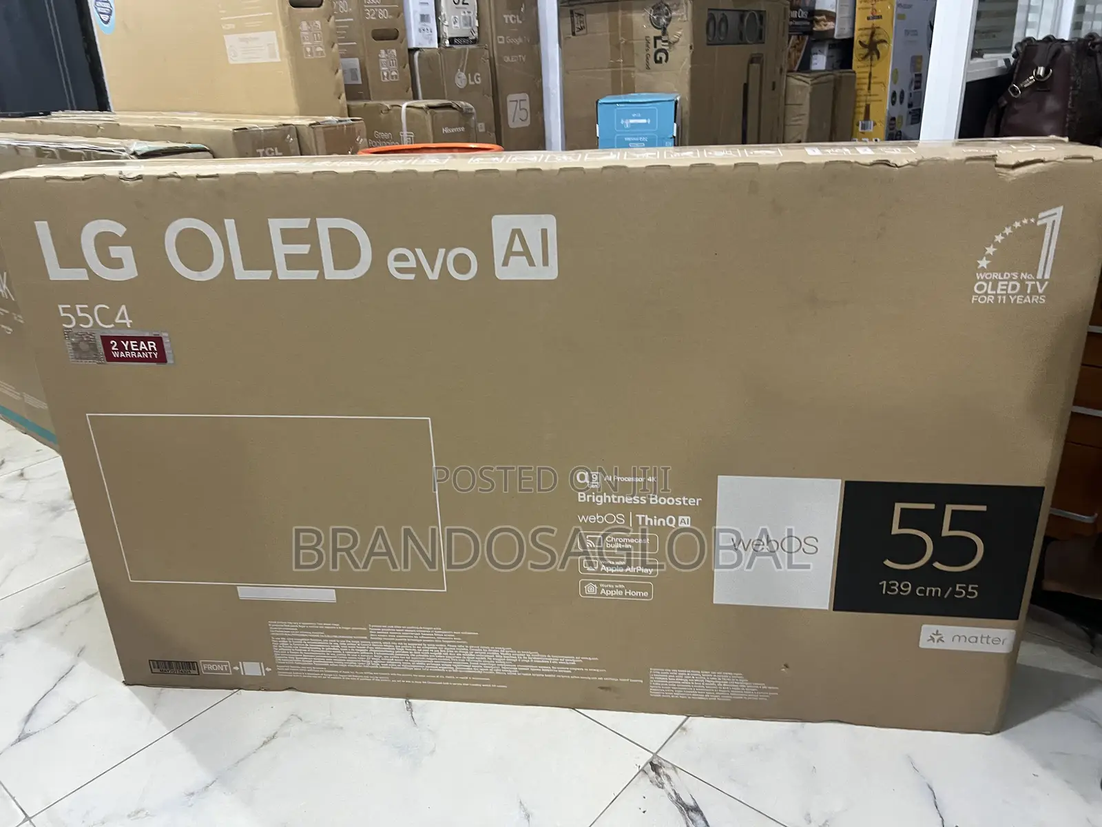 Lg 55" 55c46la Oled With High-Speed Wi-Fi Performance