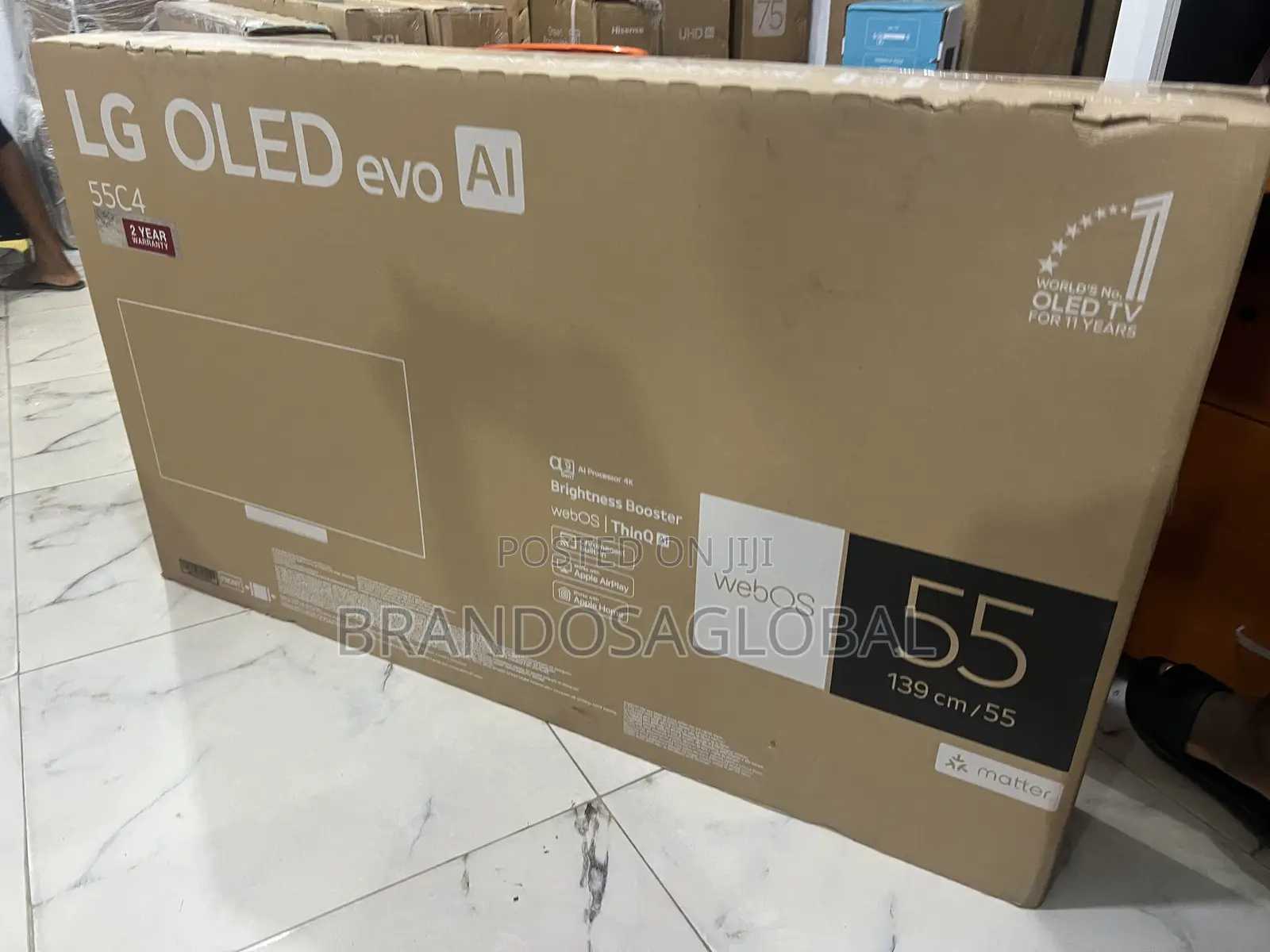Lg 55c46la Oled 55" With Multi-HDR Compatibility