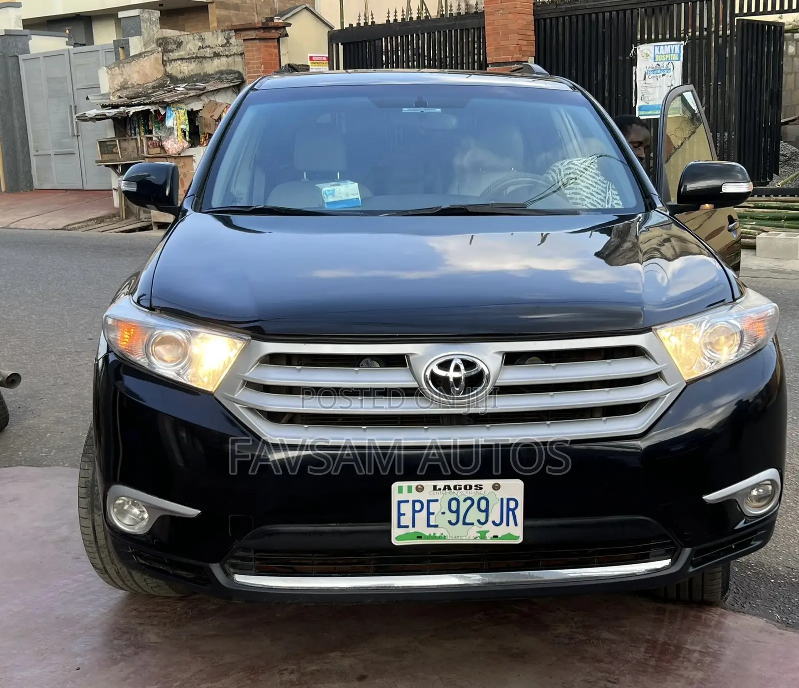 Toyota Highlander 2012 Black