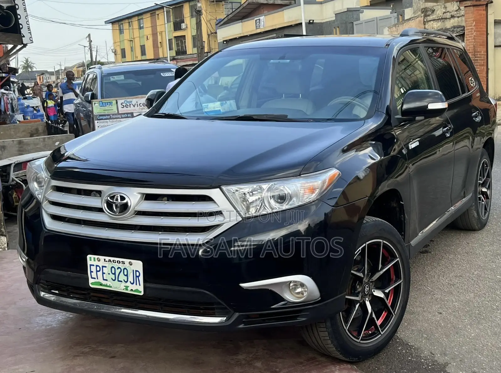 Toyota Highlander 2012 Black