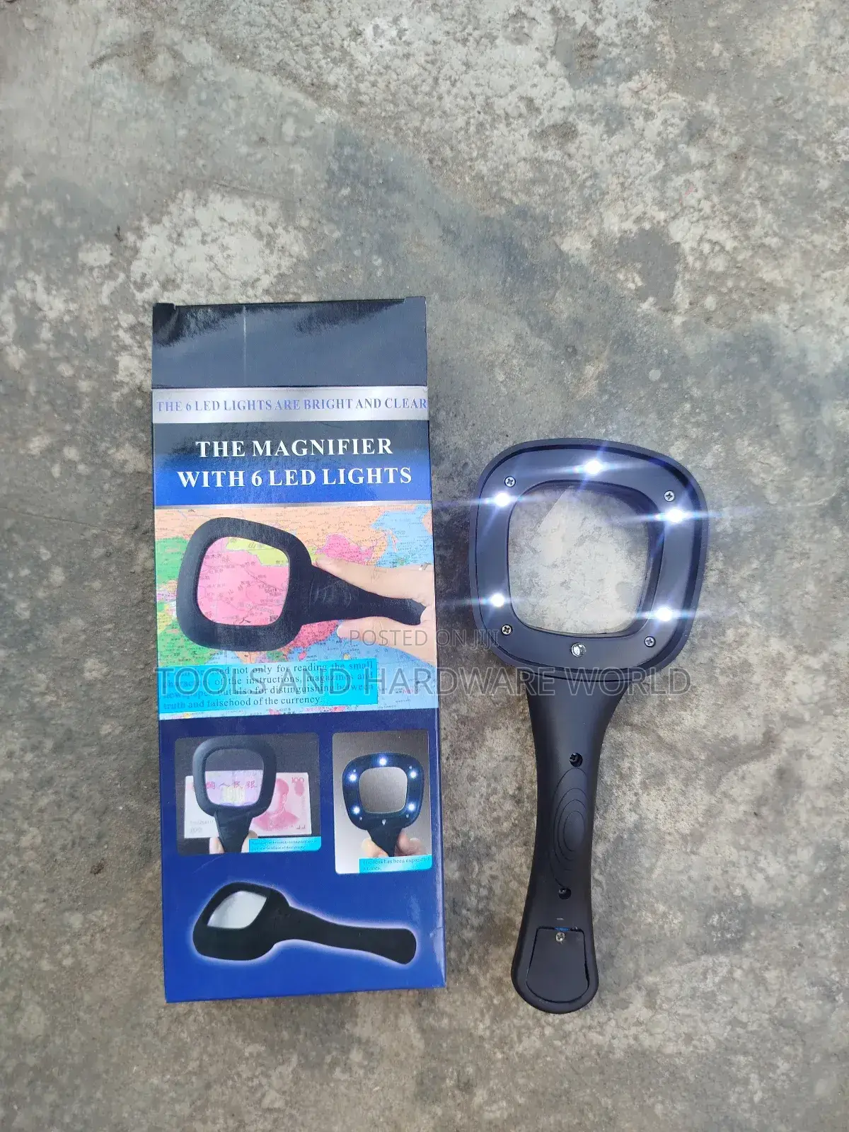 Magnifying Glass With Led Lights