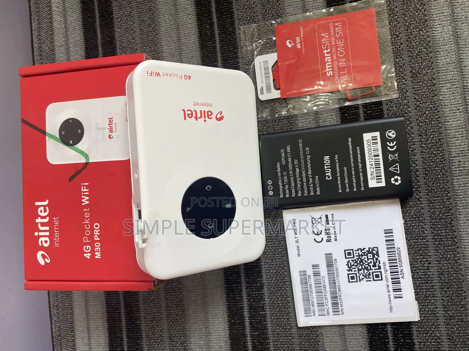 Airtel Universal M30pro Mifi All Network