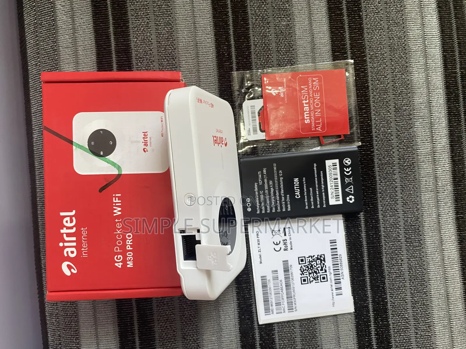 Airtel Universal M30pro Mifi All Network