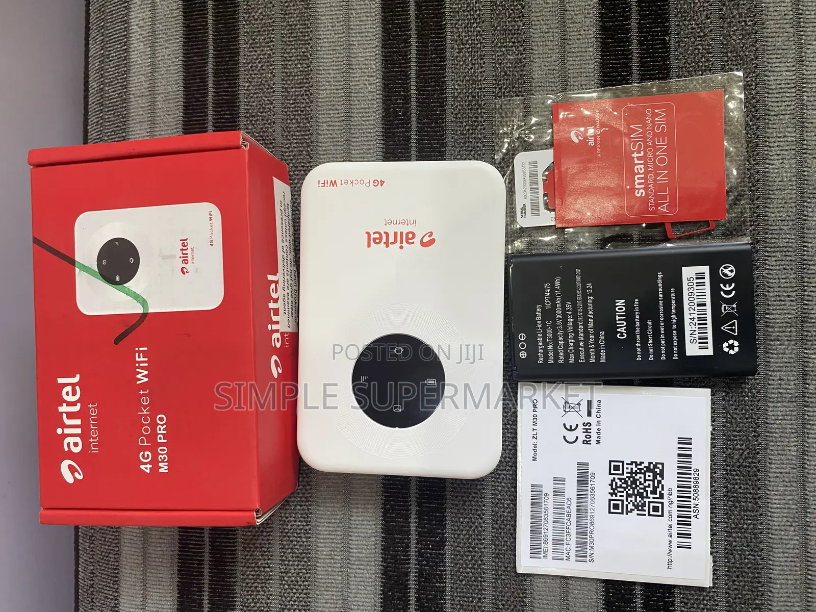 Airtel Universal M30pro Mifi All Network