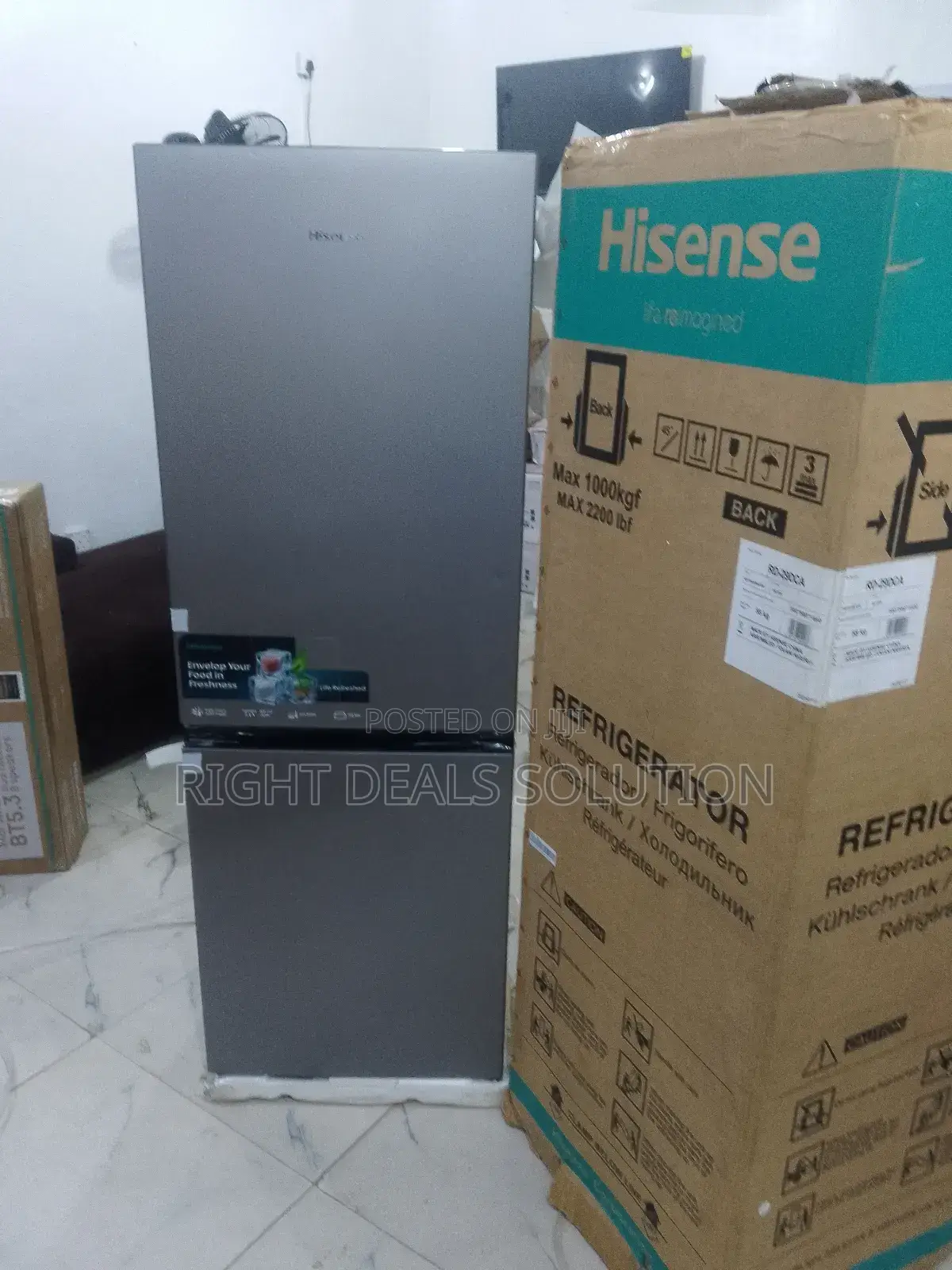 225l No Frost Bottom Freezer for Busy Families