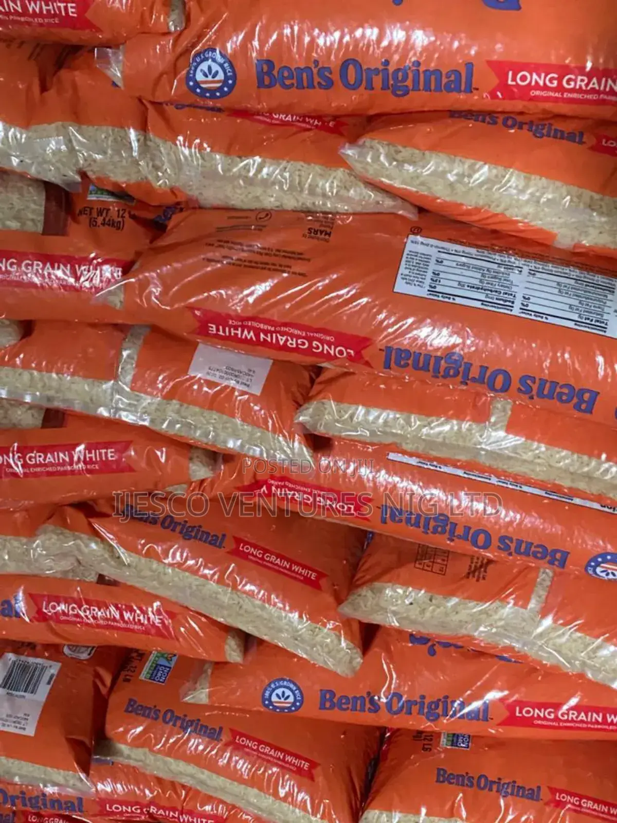 Uncle Ben's Long White Gain Rice 5.44kg