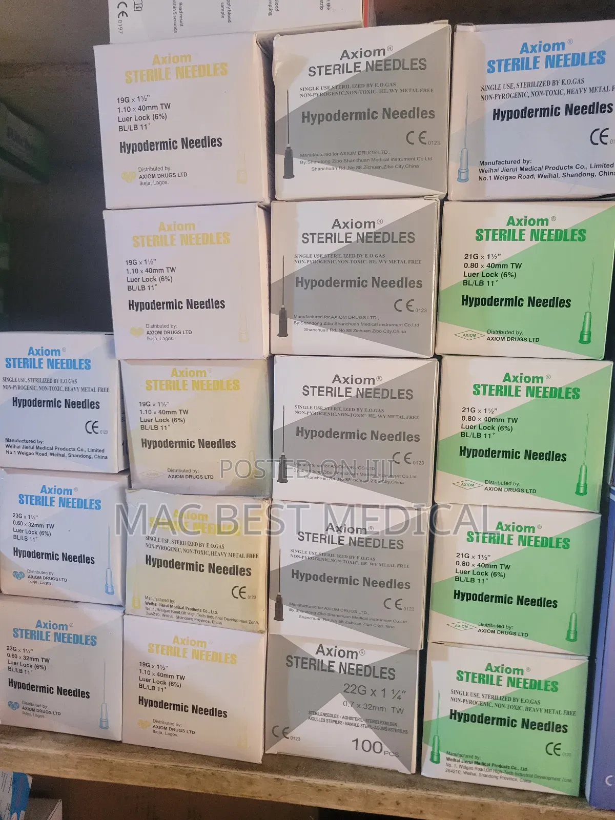 19g/21g/22g/23g Sterile Needle