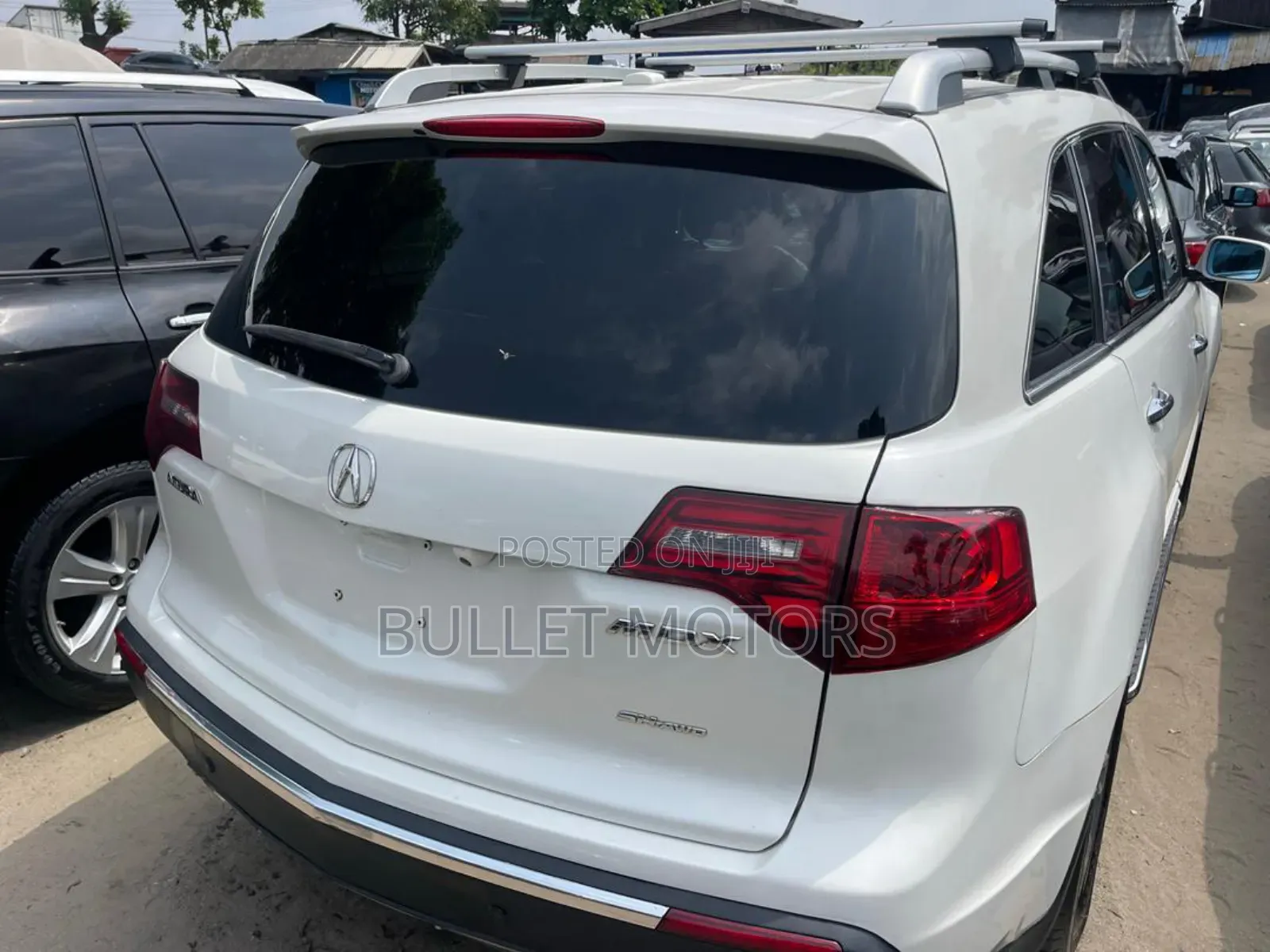 Acura MDX Advance Package SUV AWD (3.7L 6cyl 6A) 2011 White