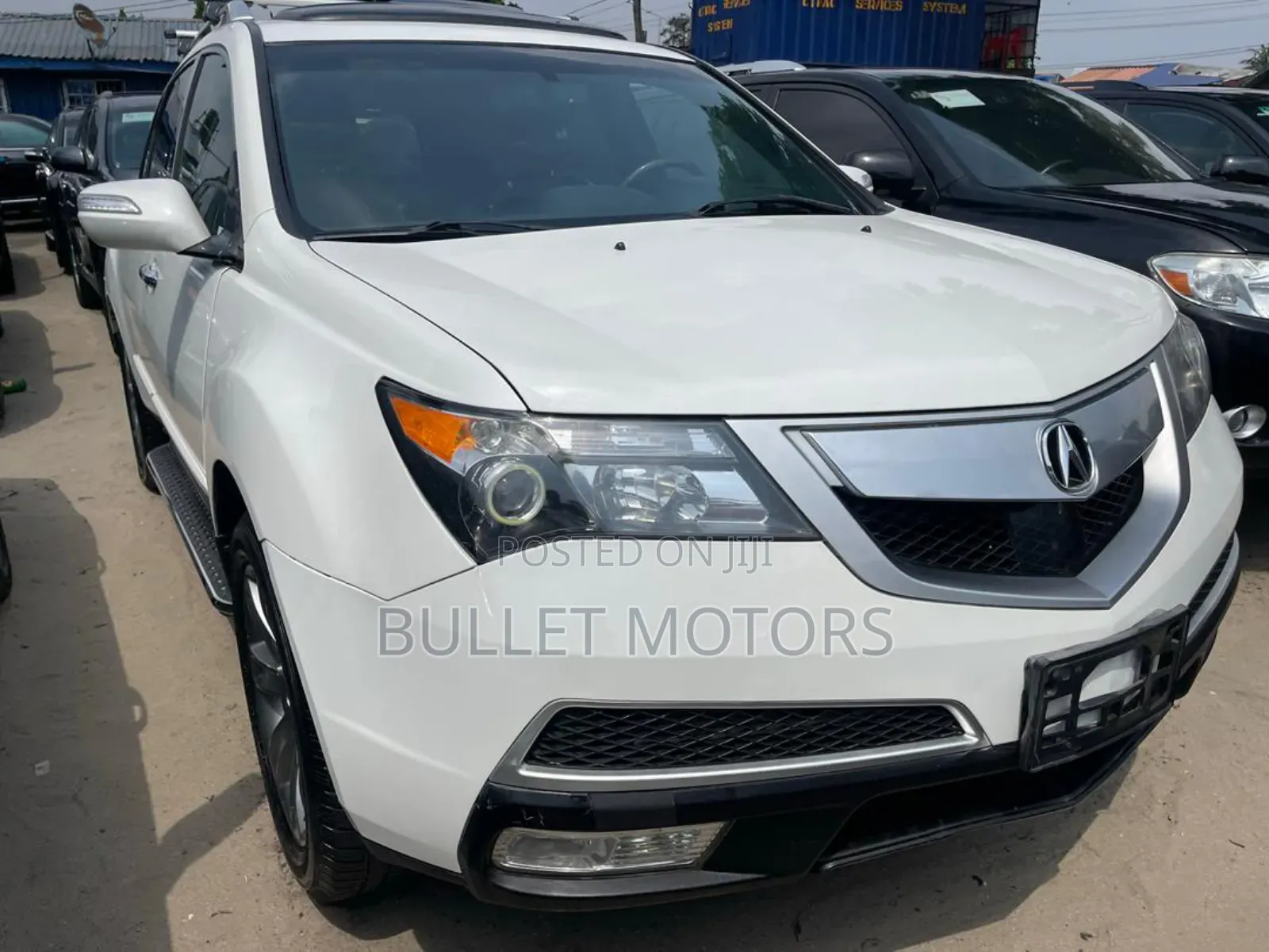 Acura MDX Advance Package SUV AWD (3.7L 6cyl 6A) 2011 White
