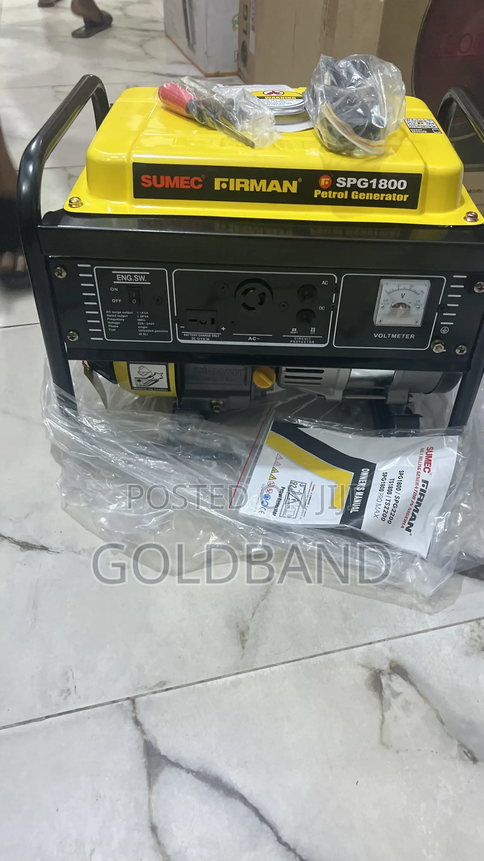 Sumec Firman SPG 1800 1.1kva Petrol Power Unit