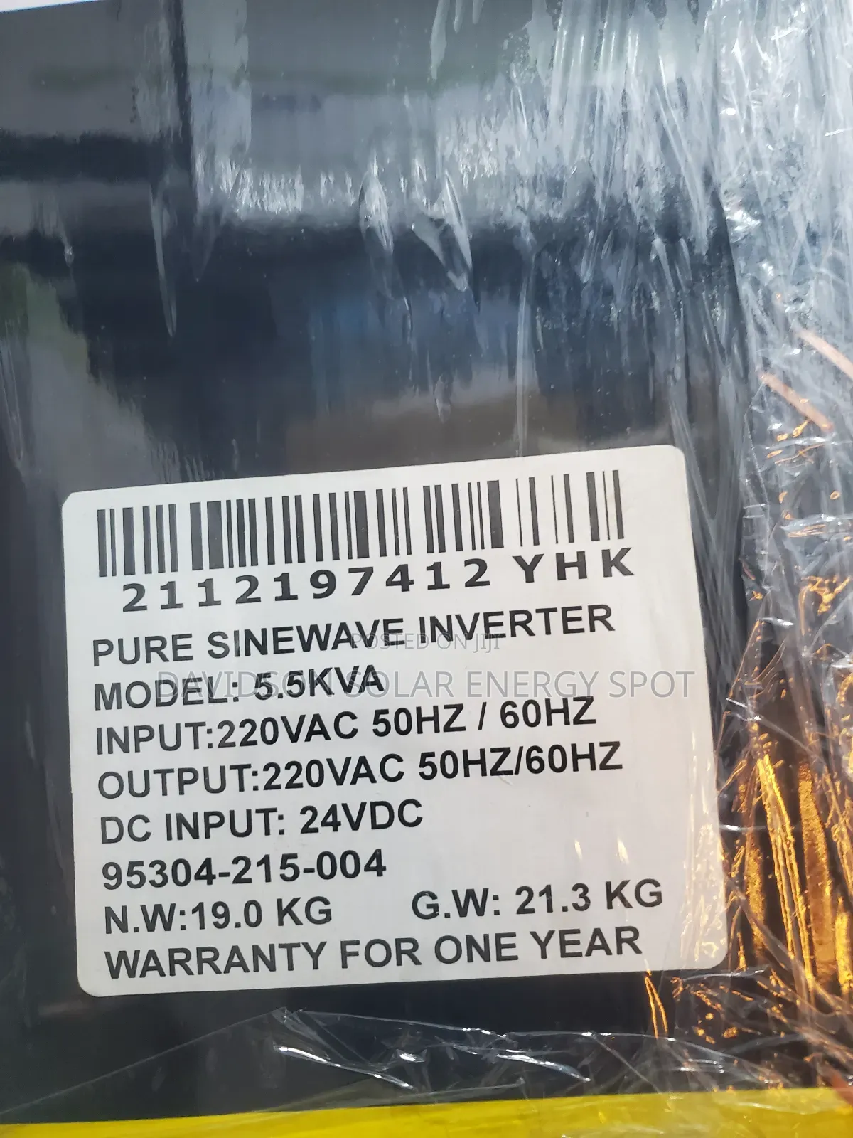 5.5kva 24v Yohako Solar Inverter