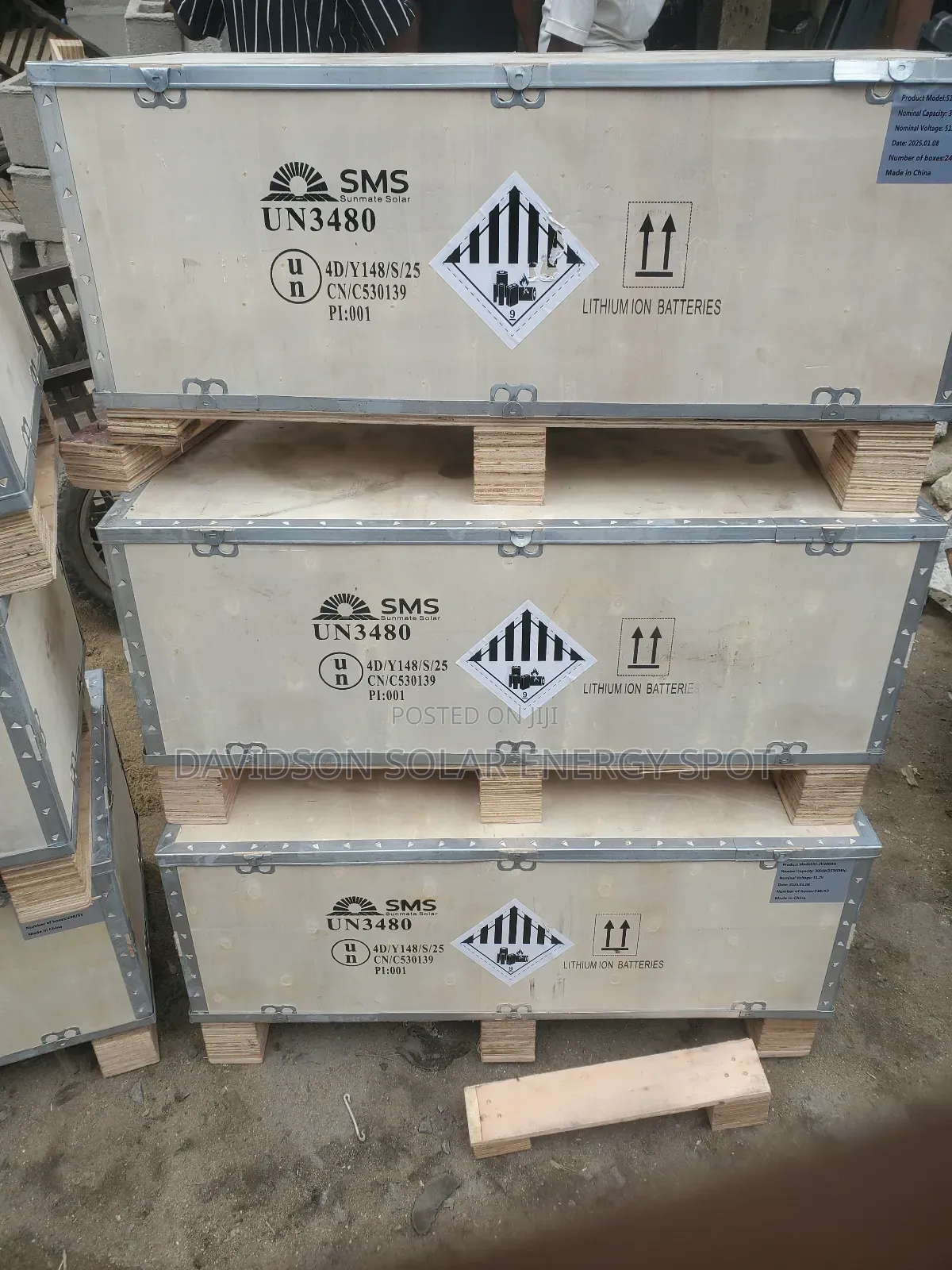 15kwh 51.2v SMS Lithium Battery