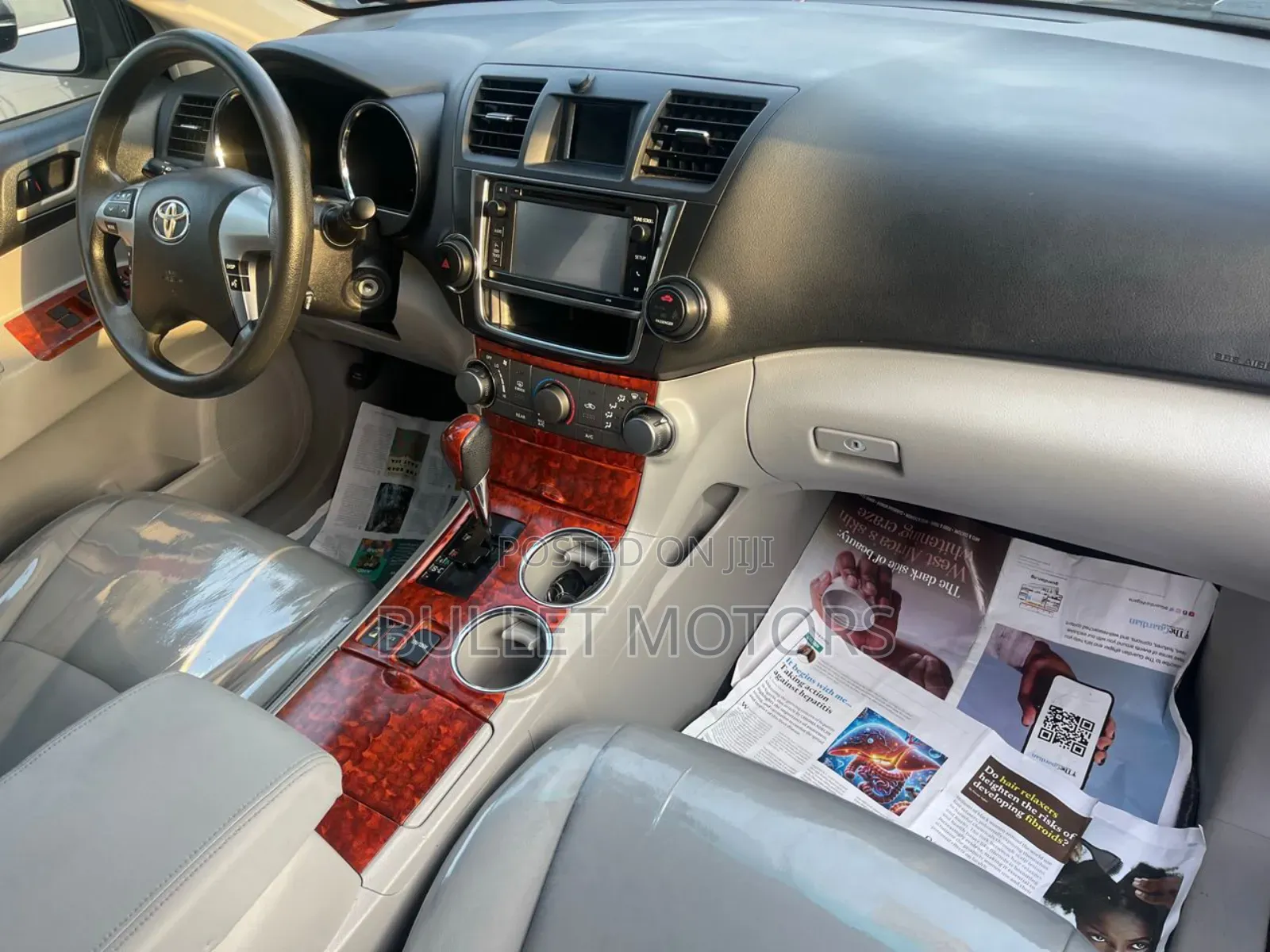 Toyota Highlander Limited 2011 Red