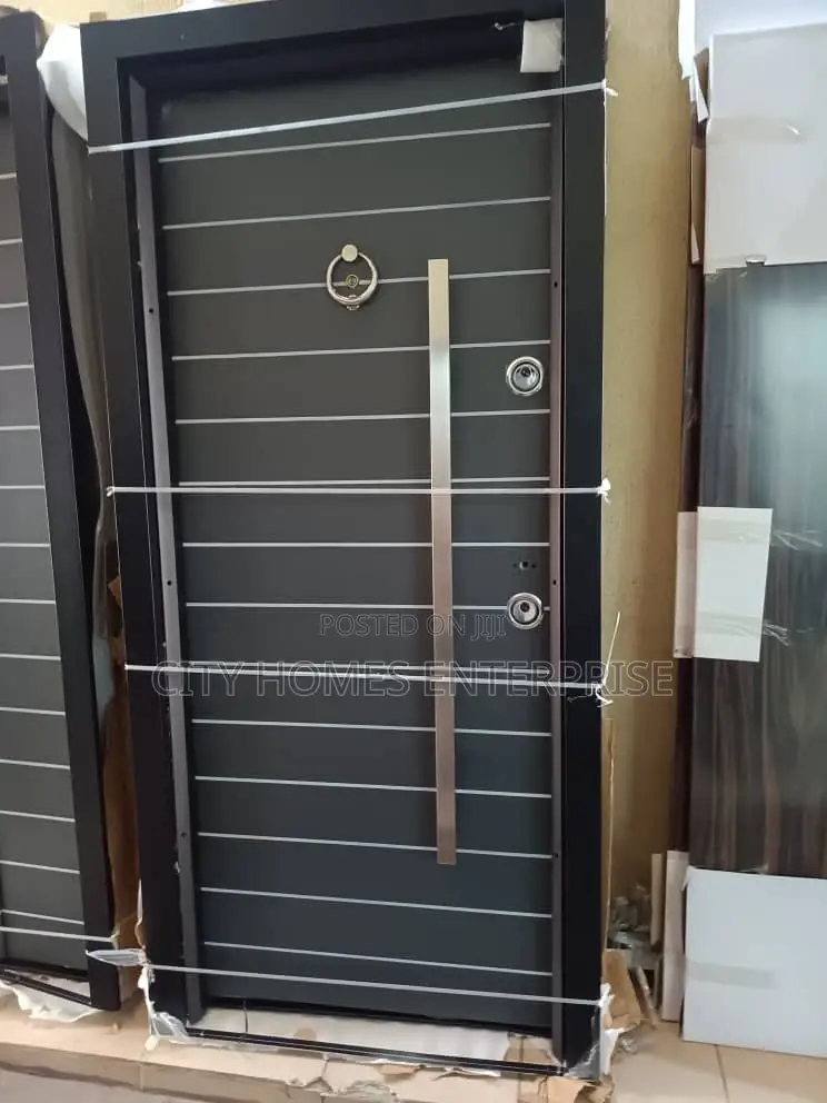 Black Turkey Security Door 3ft 900 by 7ft 2100mm