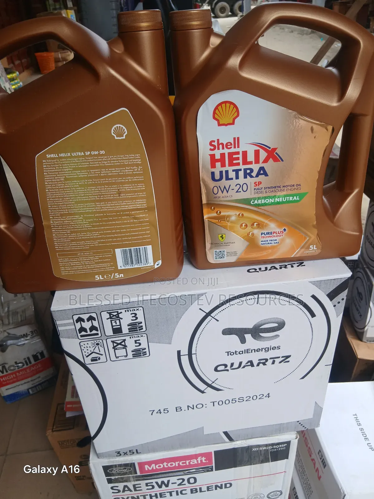 Shell Helix 0w20 5litres