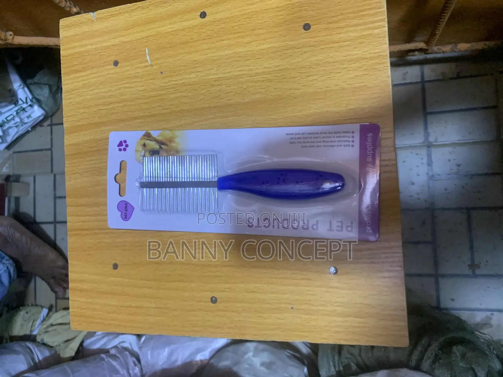 Pet King Double-Sided Pet Comb
