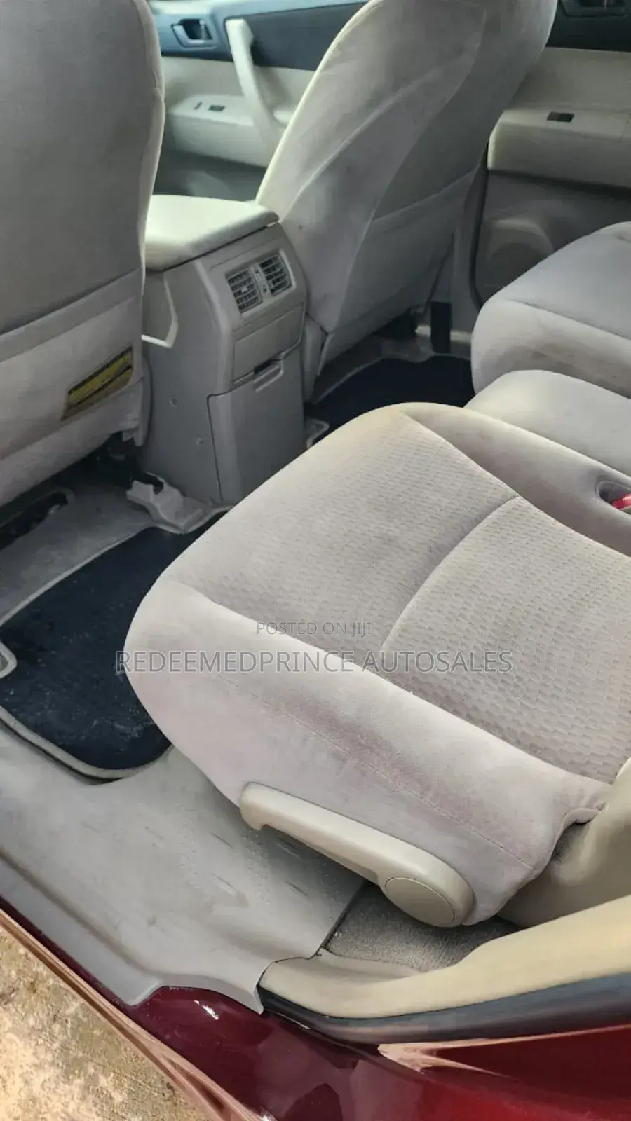 Toyota Highlander 4x4 2009 Burgundy