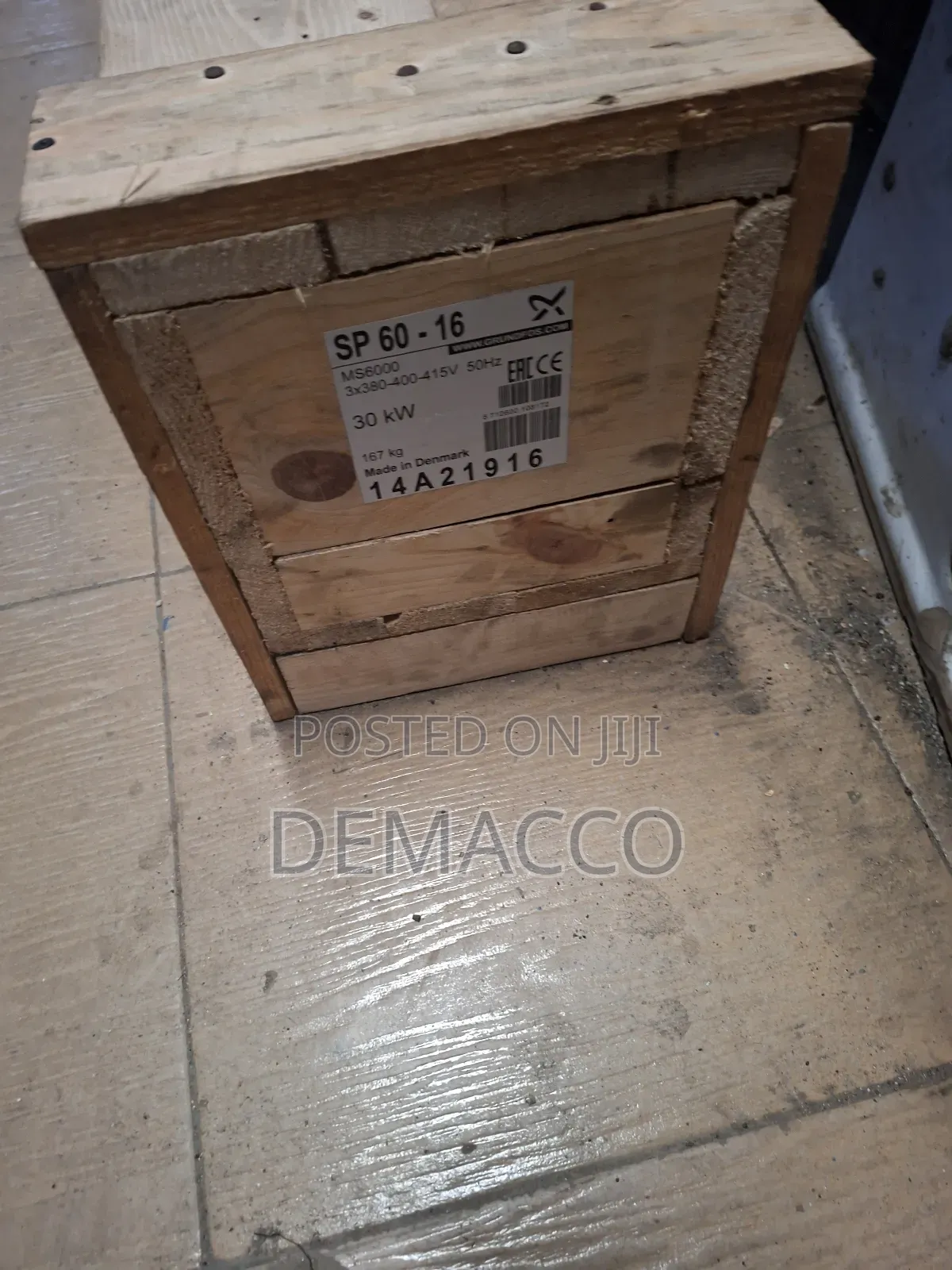 Grundfos Submersible Pump Machine Sp60-18